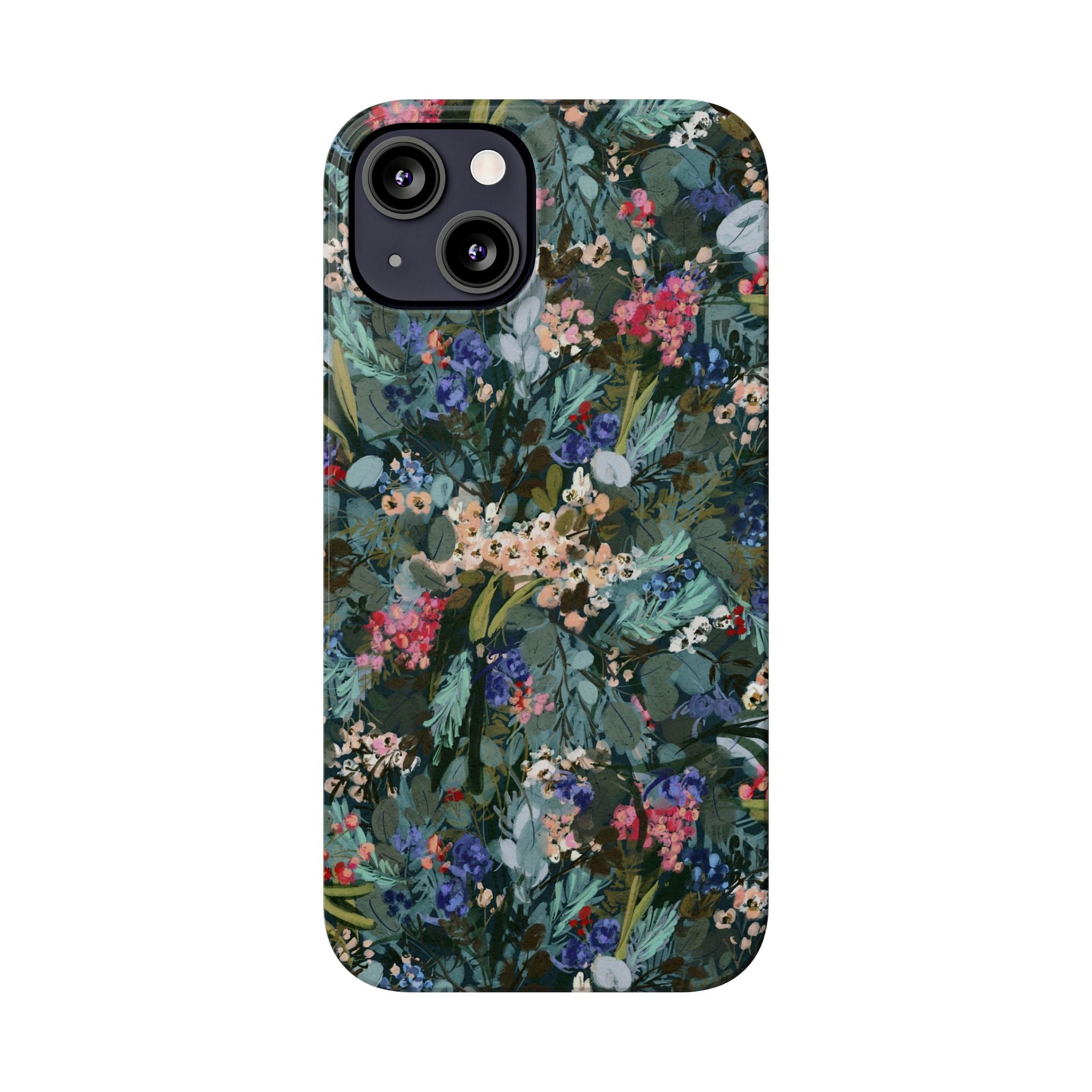 Winter Berry Slim Phone Case