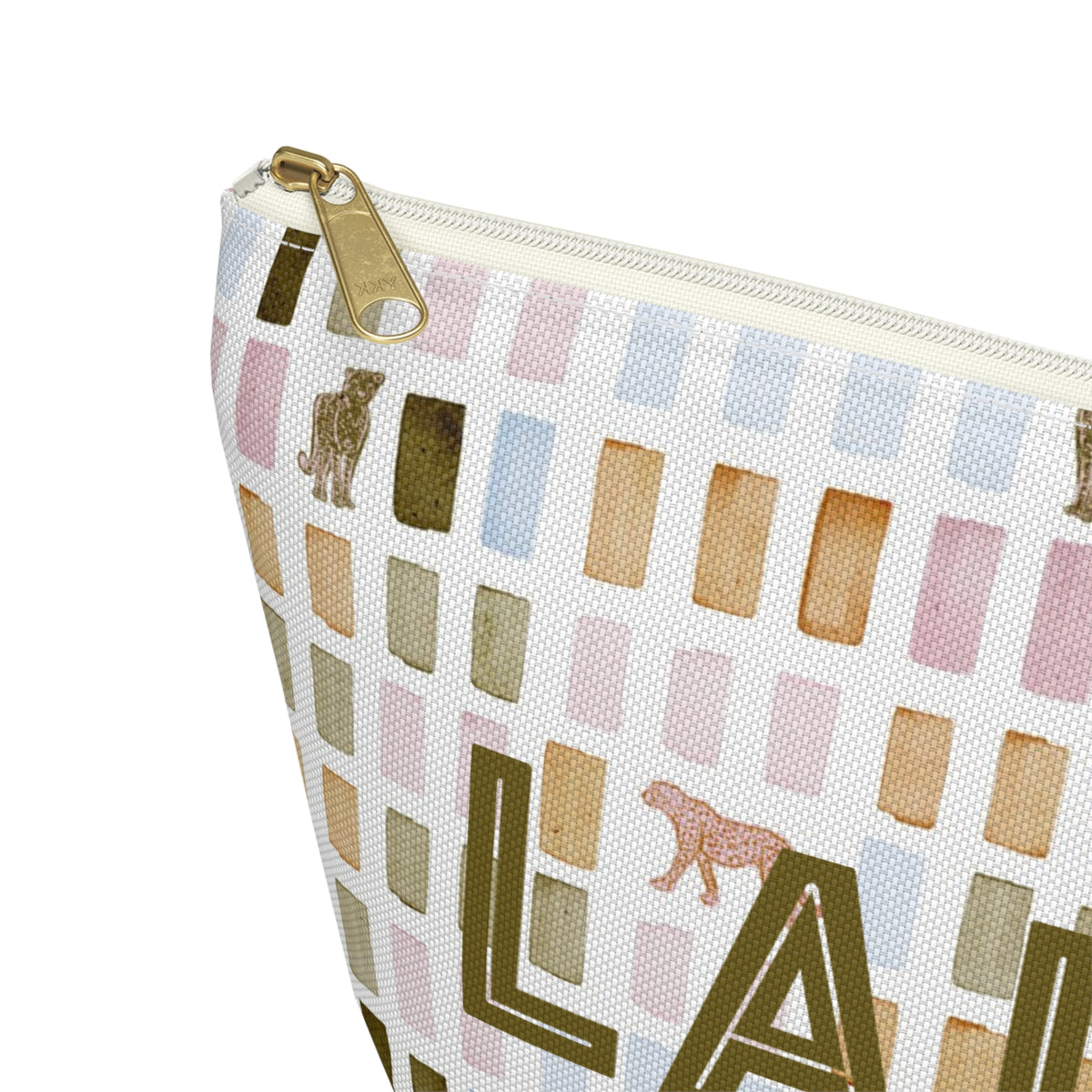 House Print Personalized Mahjong Tile Pouch