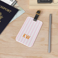 Primrose Monogrammed Acrylic Luggage Tag