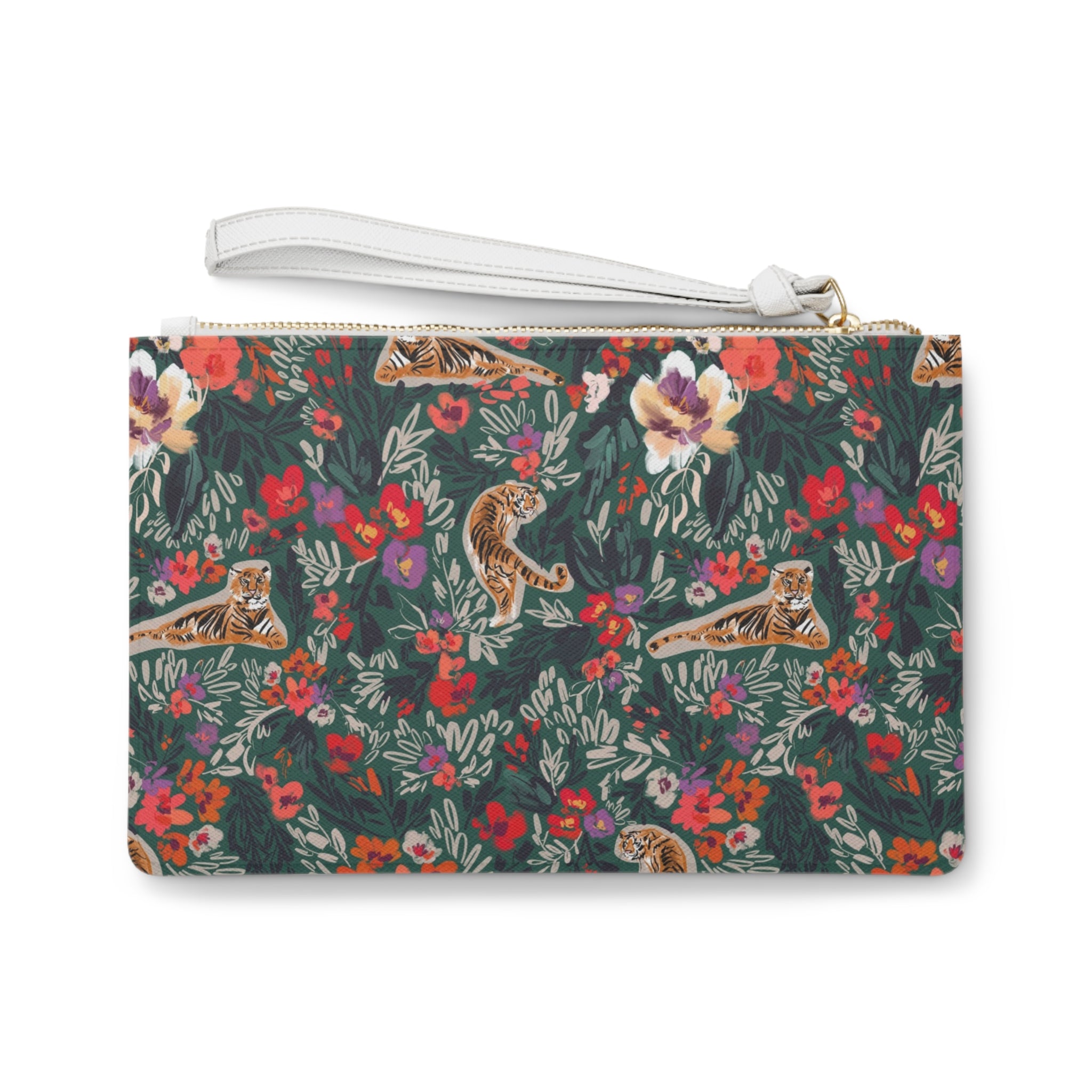 Regal Bloom Striped Monogrammed Mahjong Card Holder
