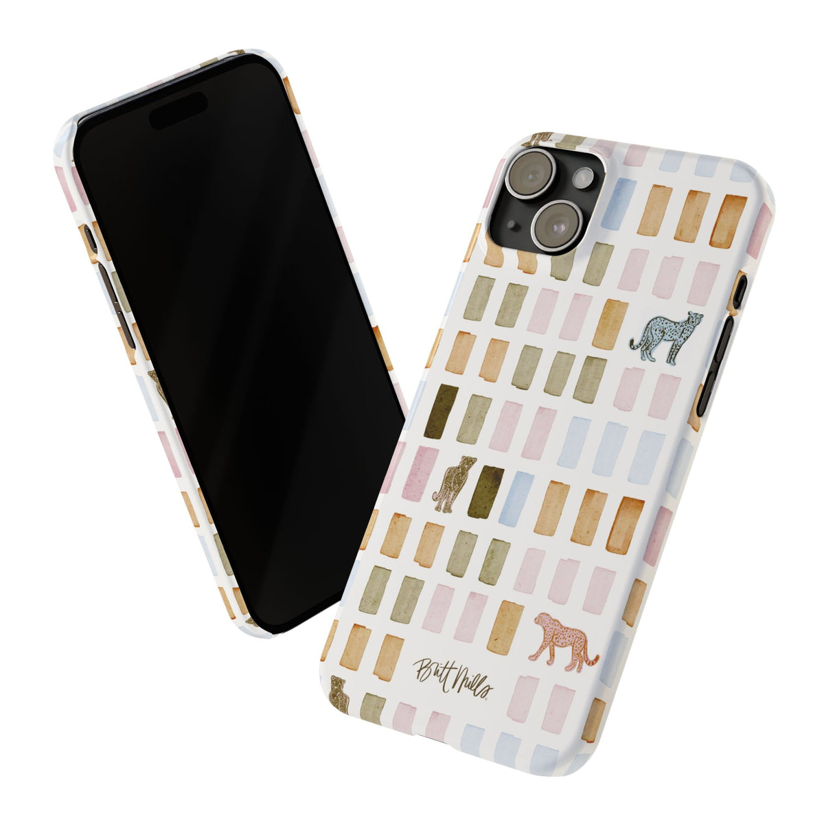 House Print Slim Phone Case