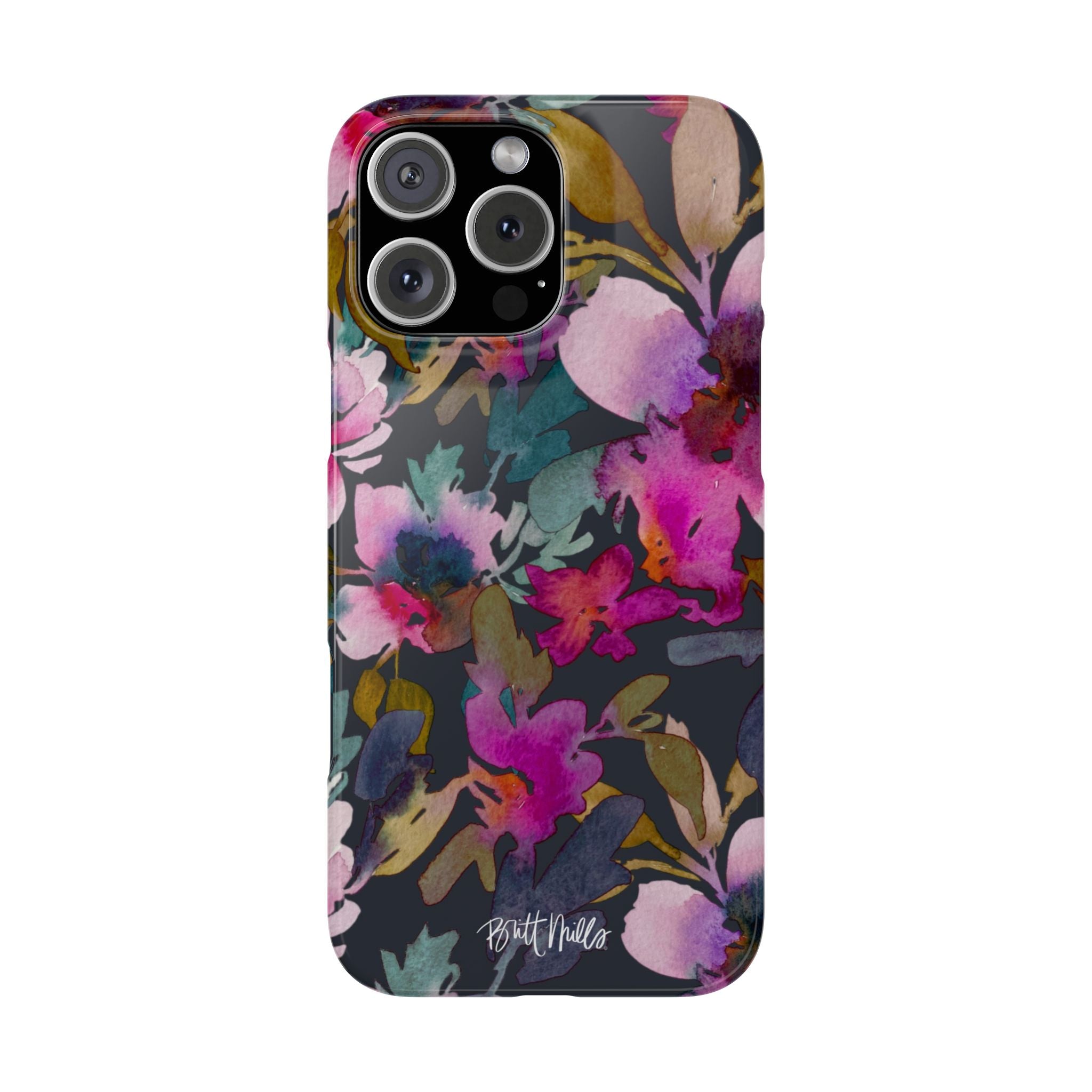 Flourish Slim Phone Case