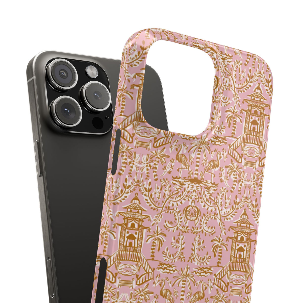 Soirée Pink Slim Phone Case