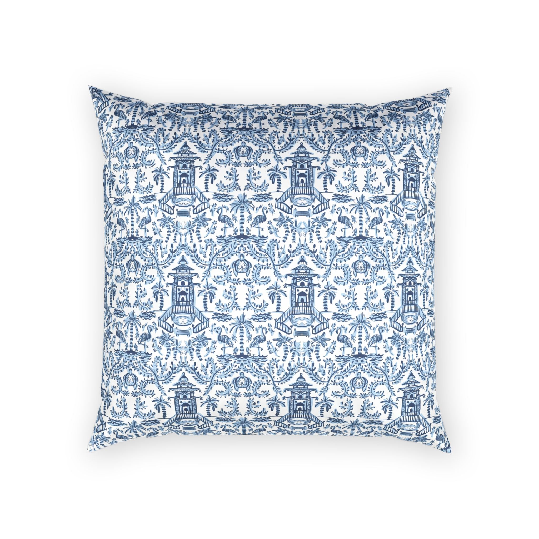 Palm Beach Velvet Pillow