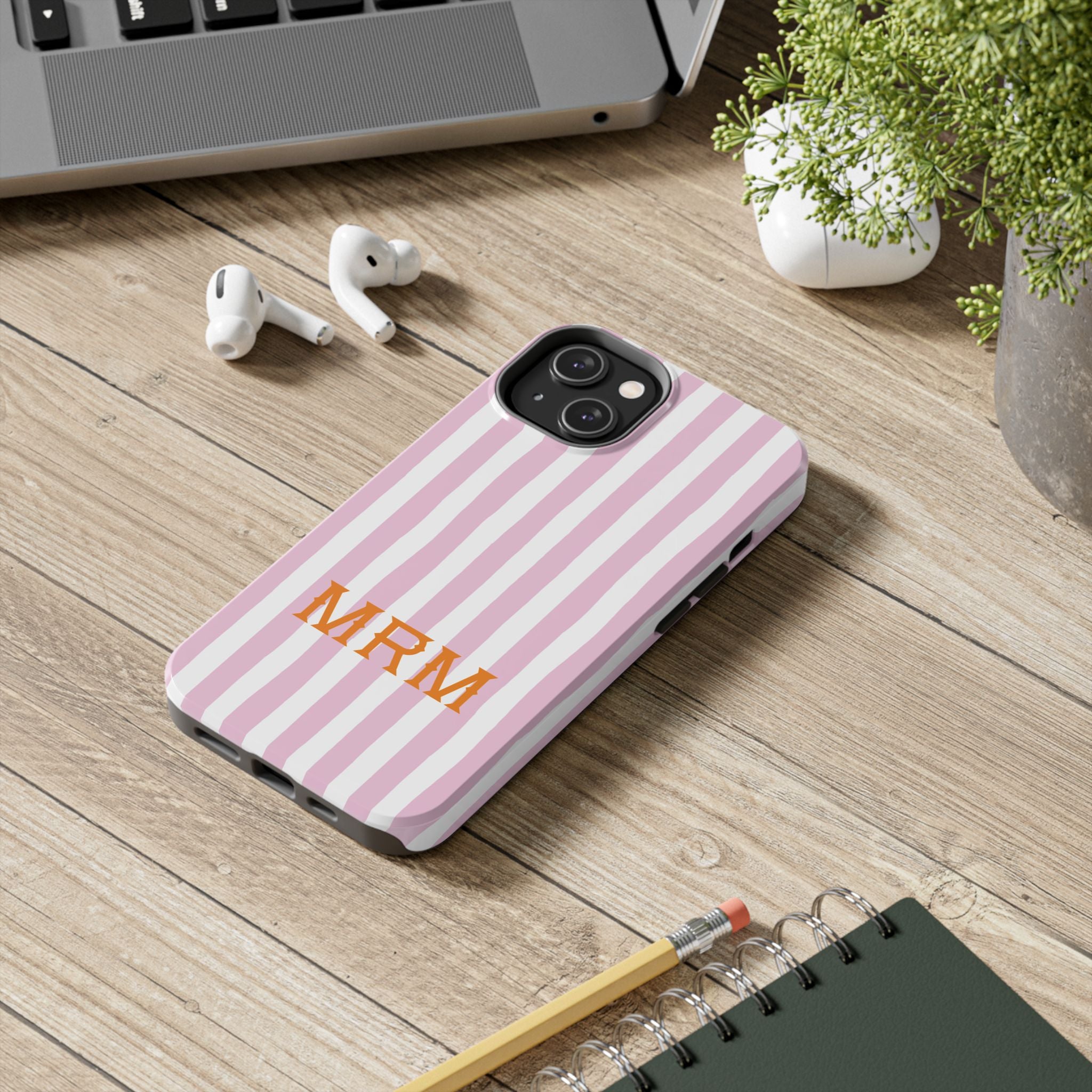 Primrose Monogrammed Tough Phone Case
