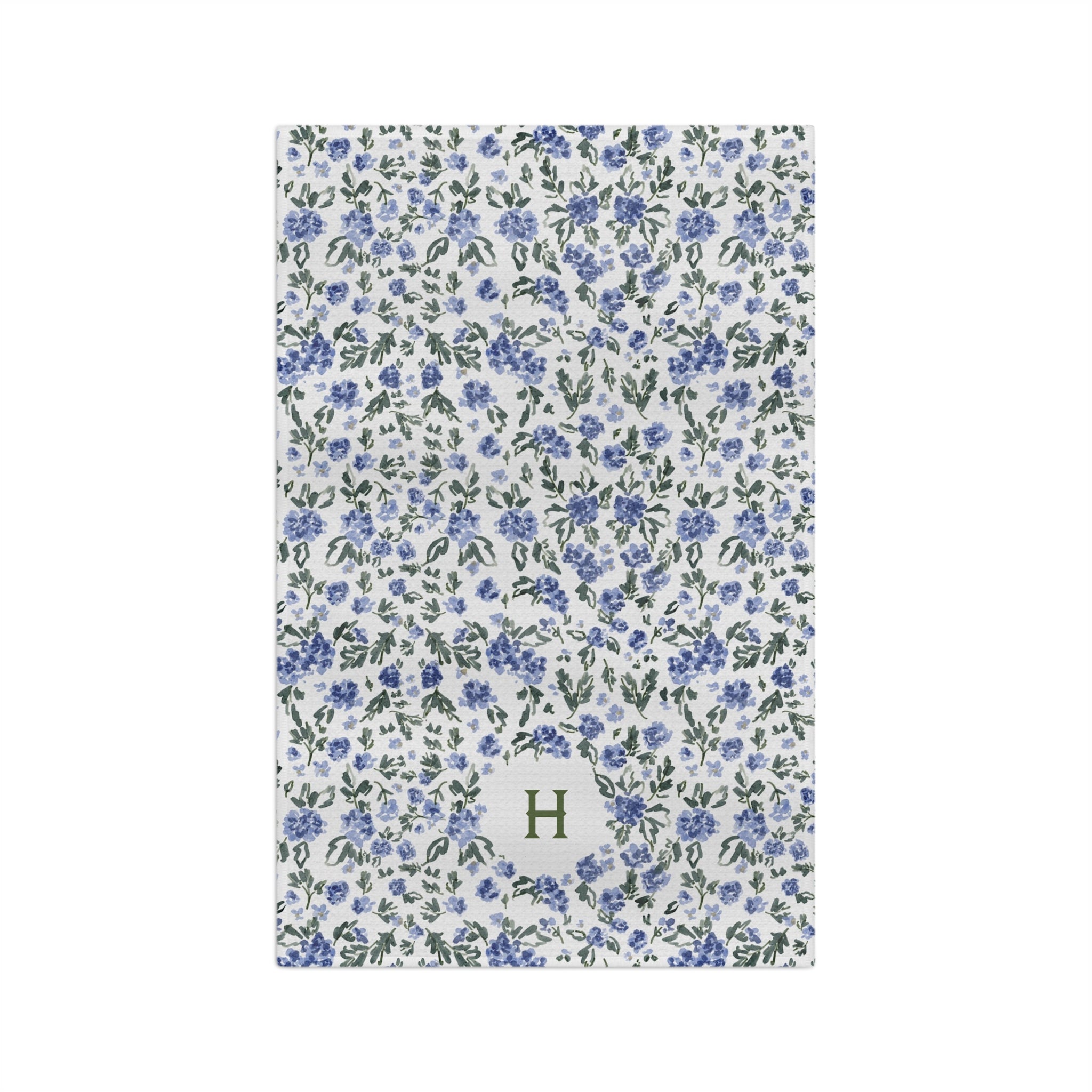 English Countryside Monogrammed Microfiber Kitchen Towel
