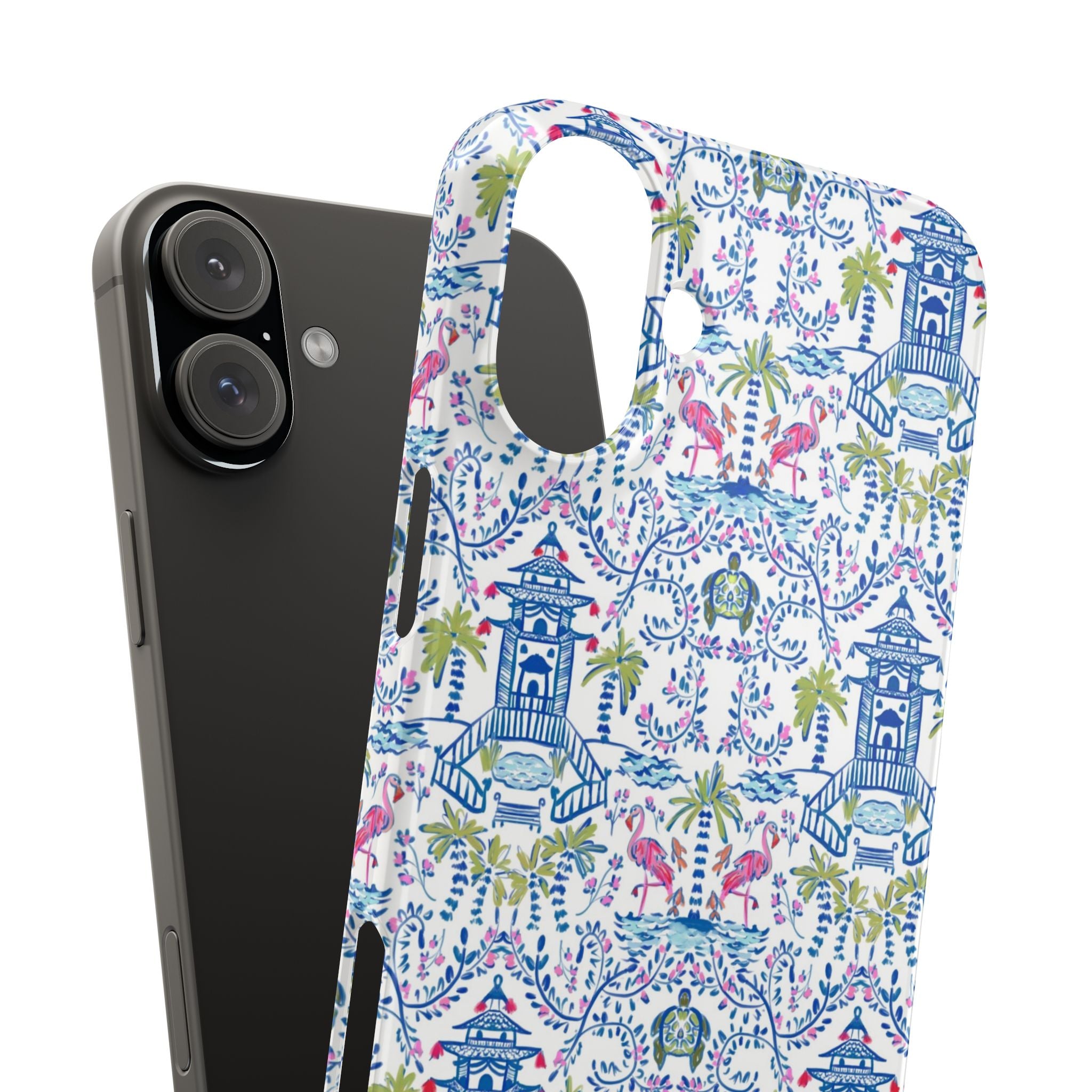 Colorful Chinoiserie Slim Phone Case