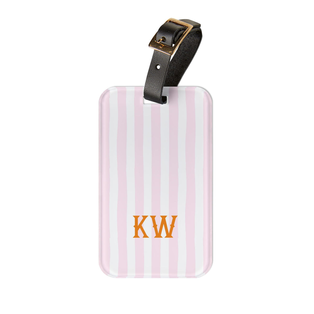Primrose Monogrammed Acrylic Luggage Tag