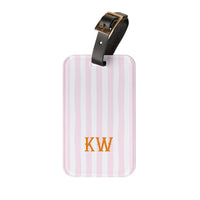 Primrose Monogrammed Acrylic Luggage Tag
