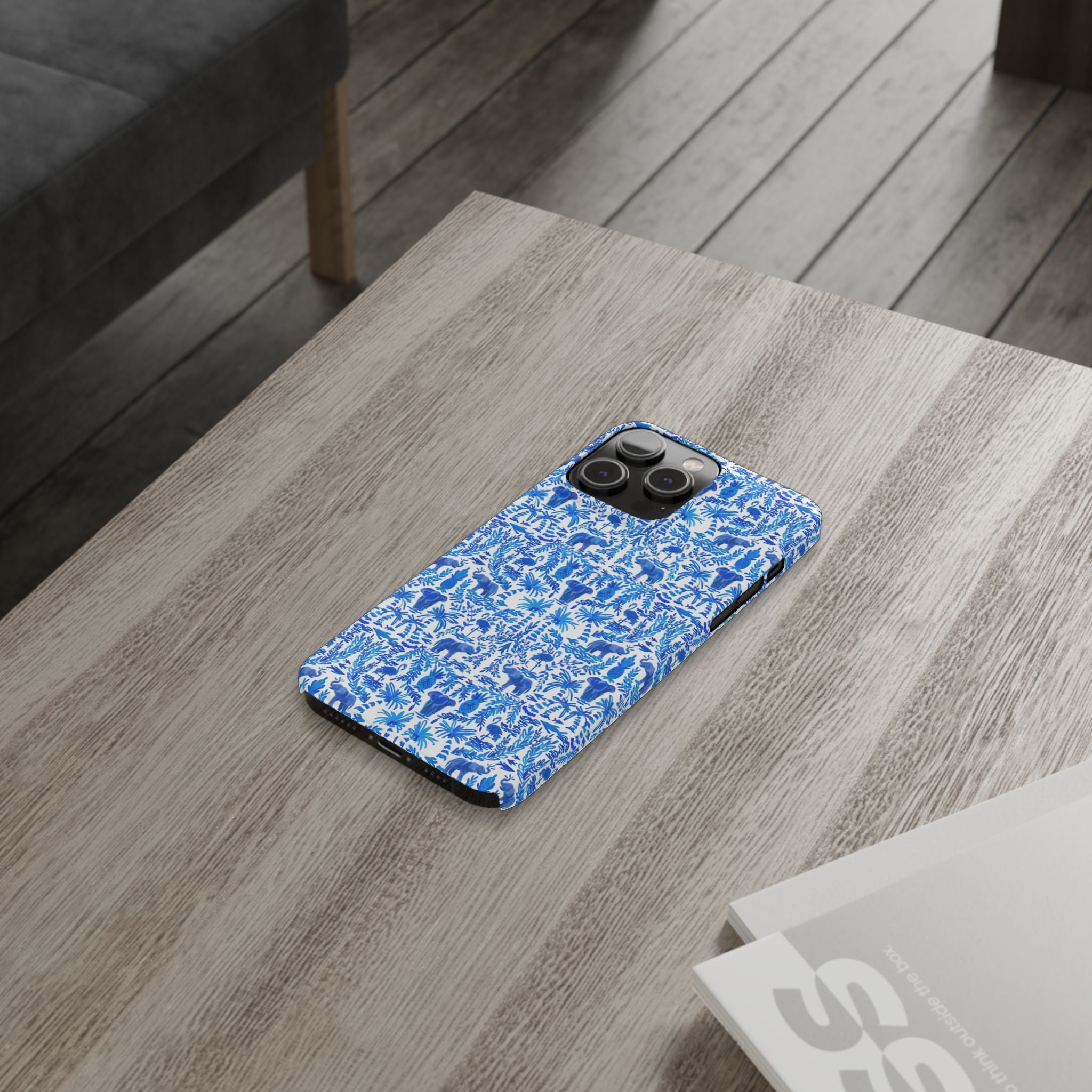 Elephant Fun Slim Phone Case
