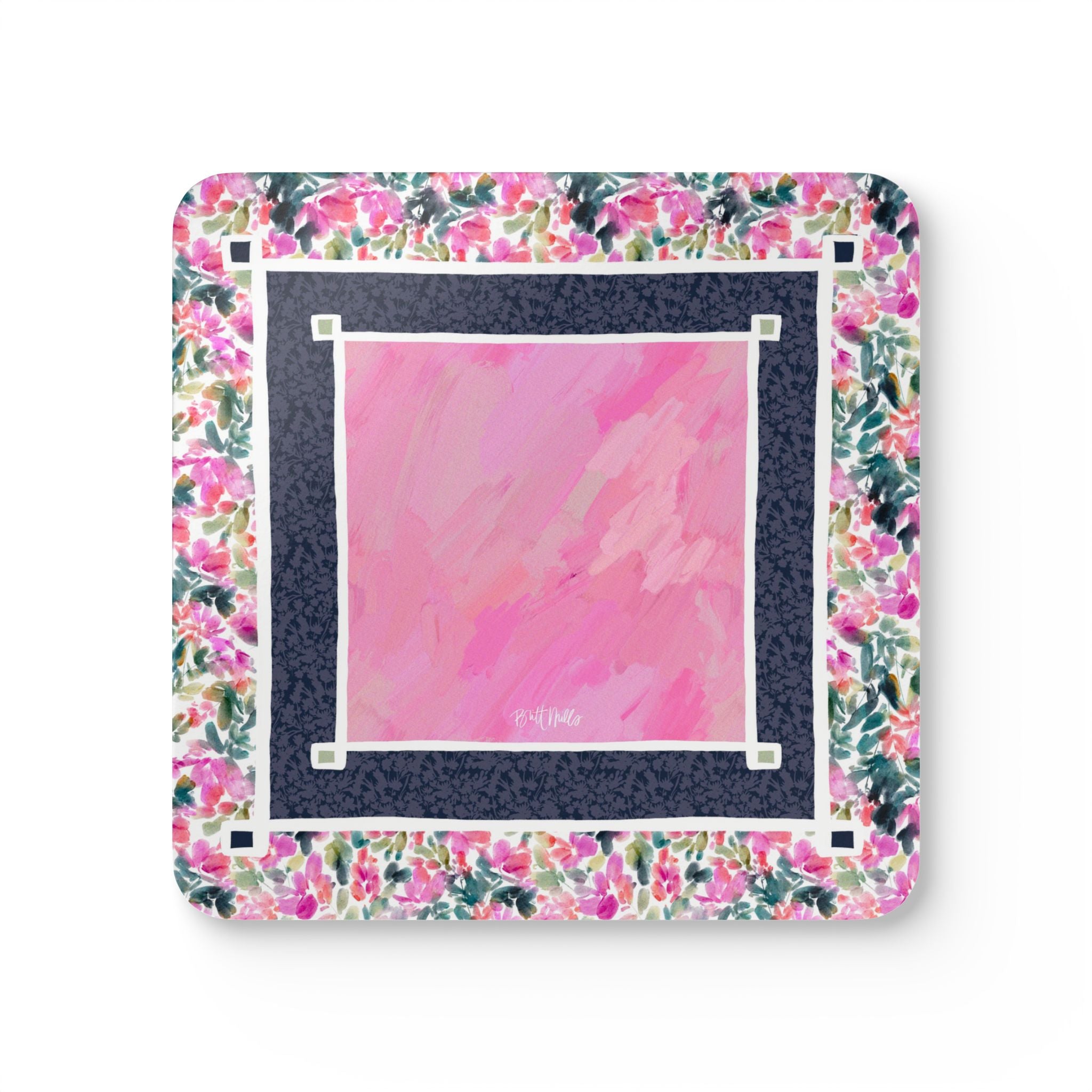 Tova Mahjong Mat Art Coaster Set (Set of 4)