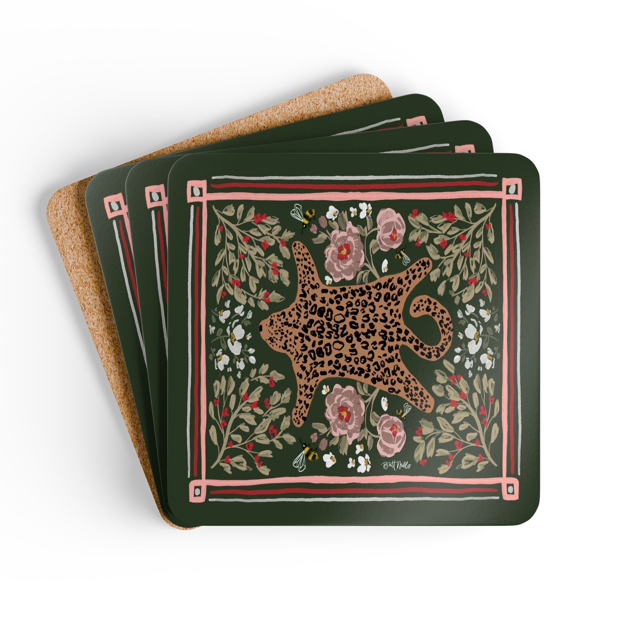 Legacy Mahjong Mat Art Coaster Set (Set of 4)