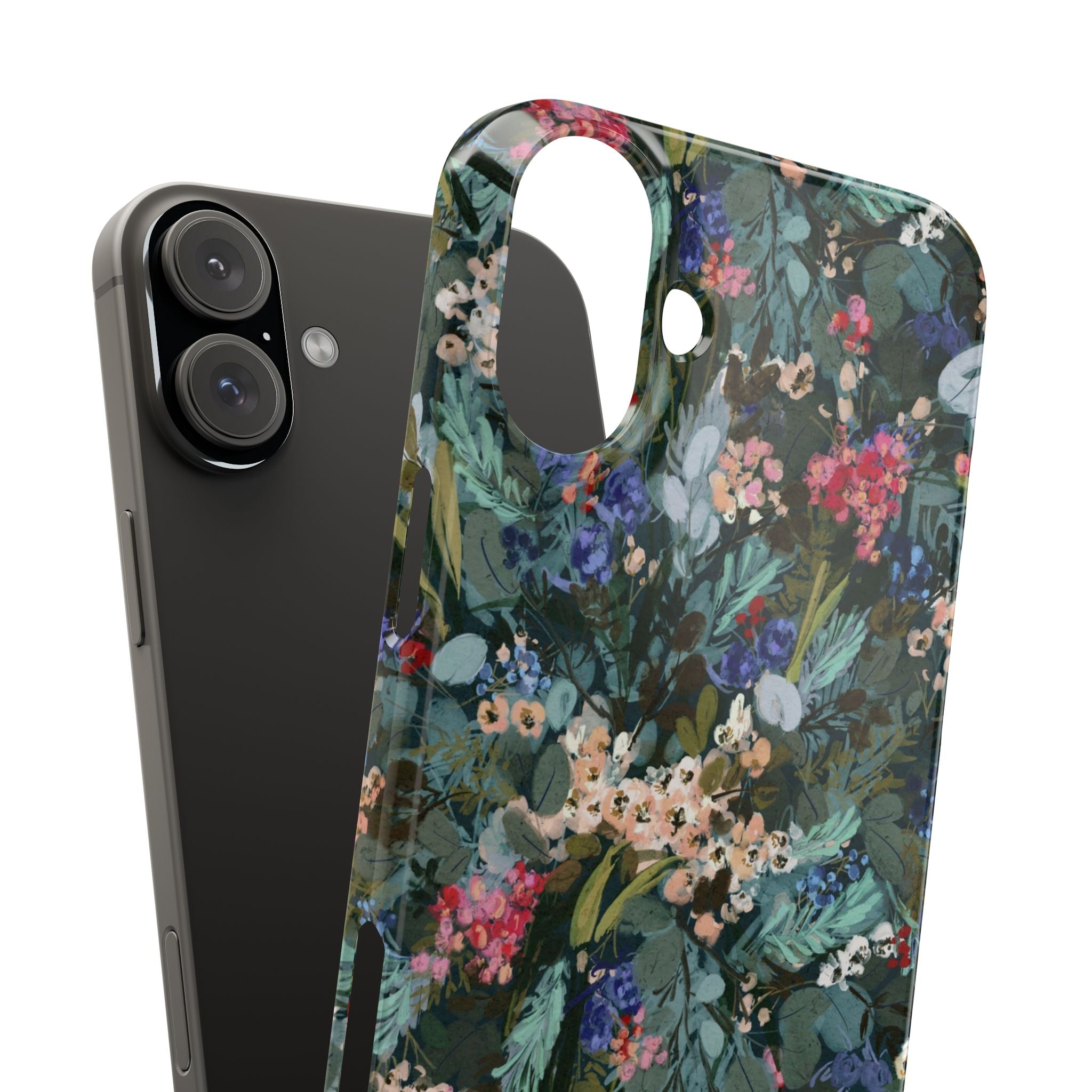 Winter Berry Slim Phone Case