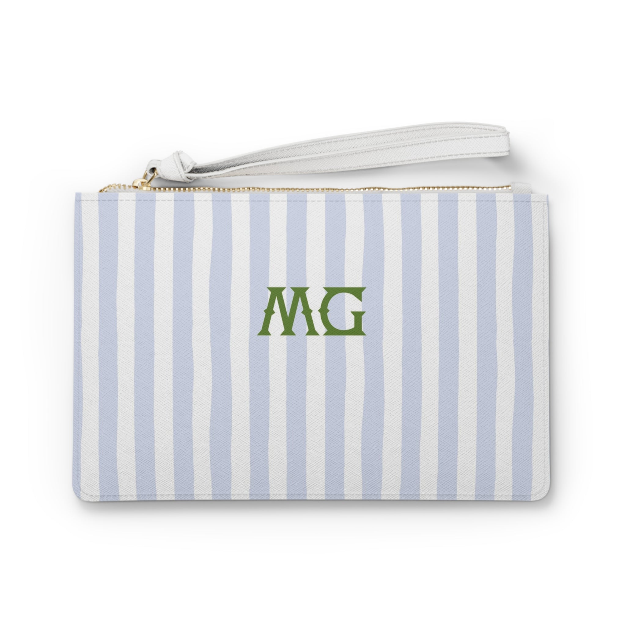 Seaside Stripes Monogrammed Mahjong Card Holder