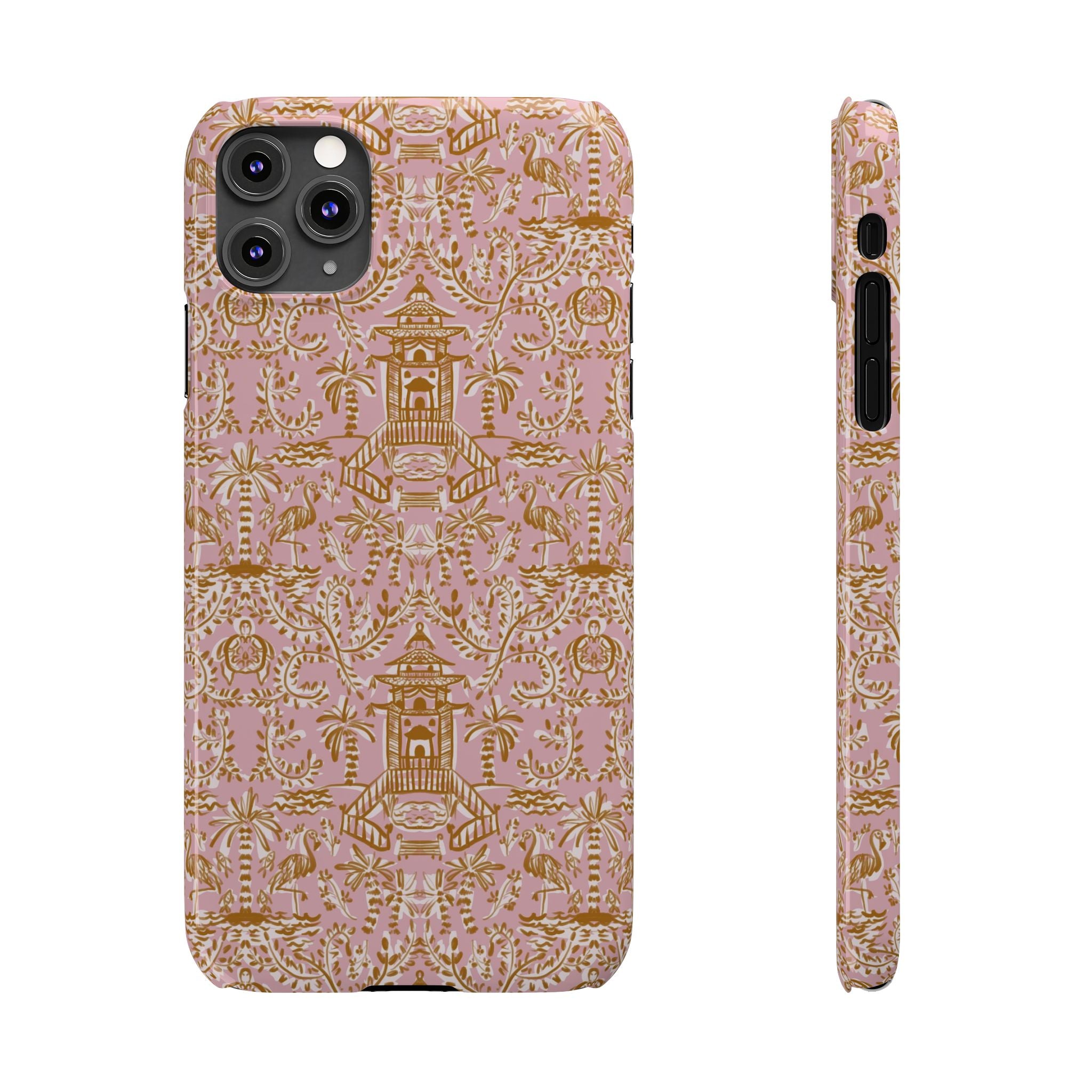 Soirée Pink Slim Phone Case
