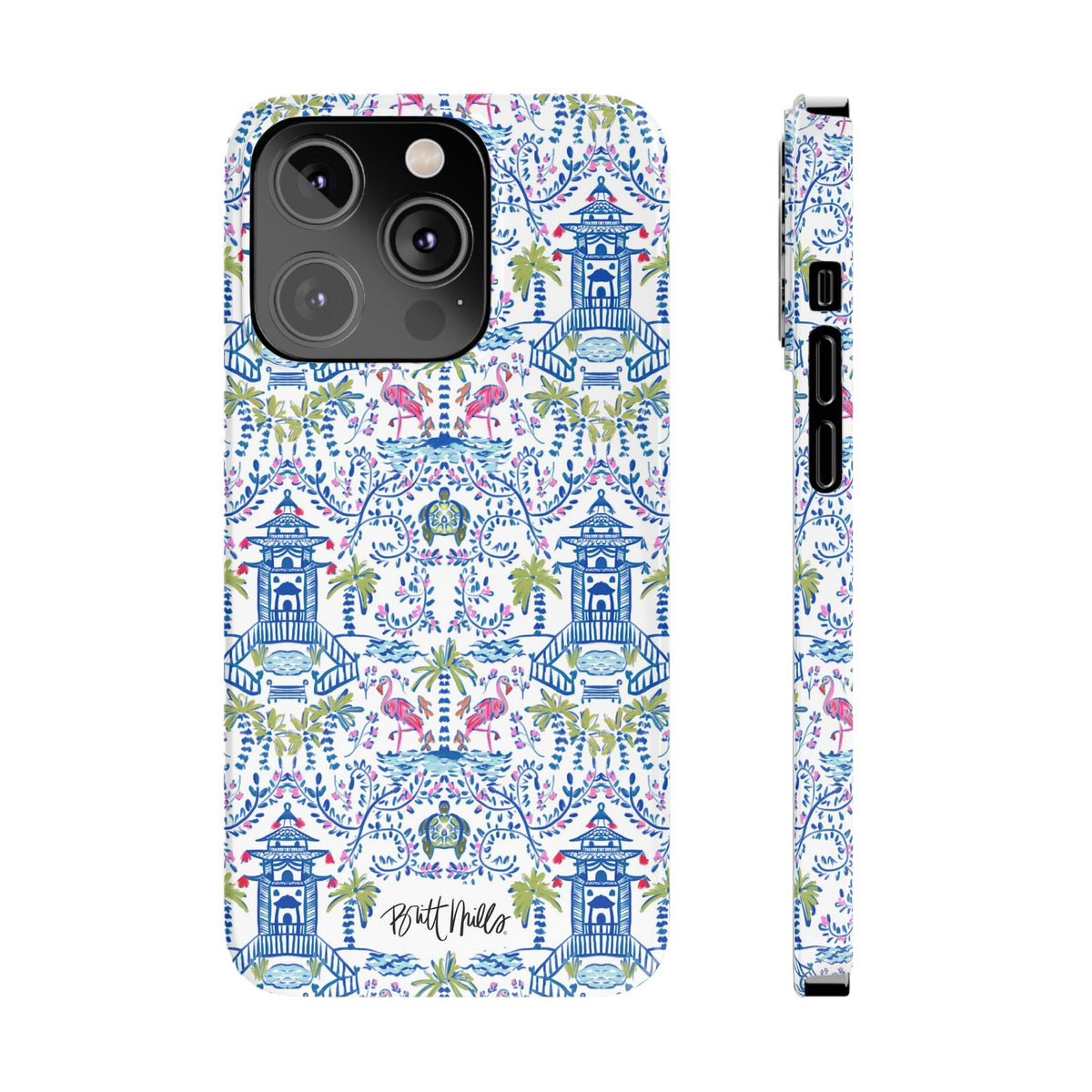 Colorful Chinoiserie Slim Phone Case