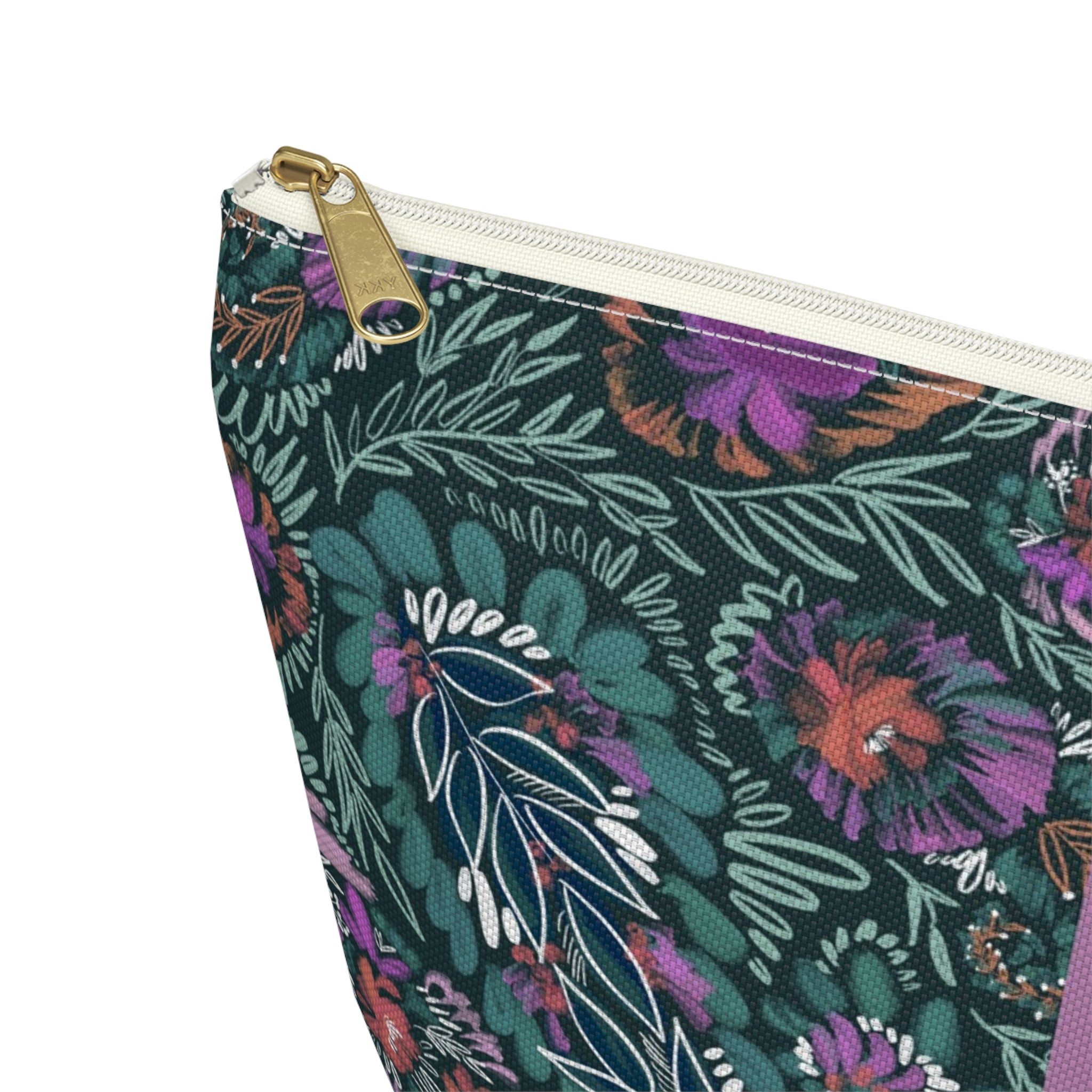 Wren Striped Monogrammed Mahjong Tile Pouch