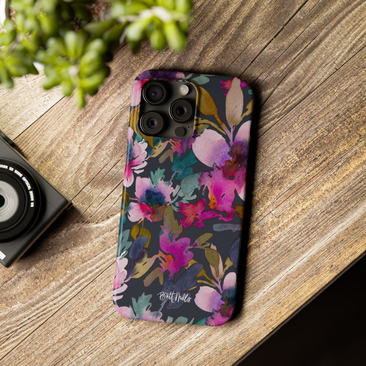 Flourish Slim Phone Case