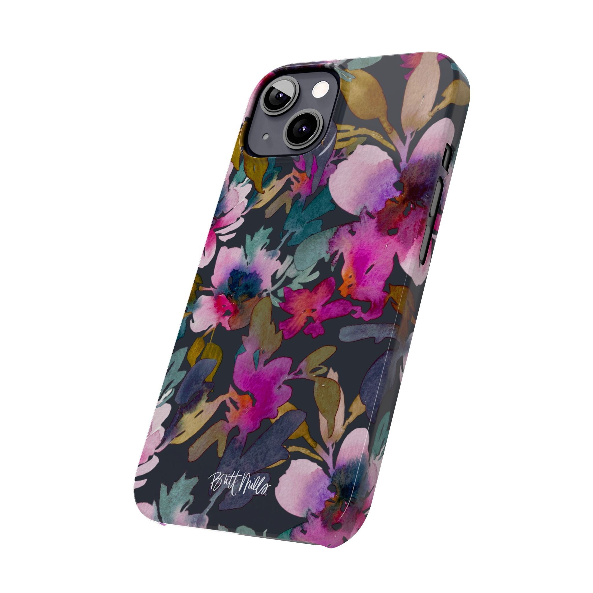 Flourish Slim Phone Case
