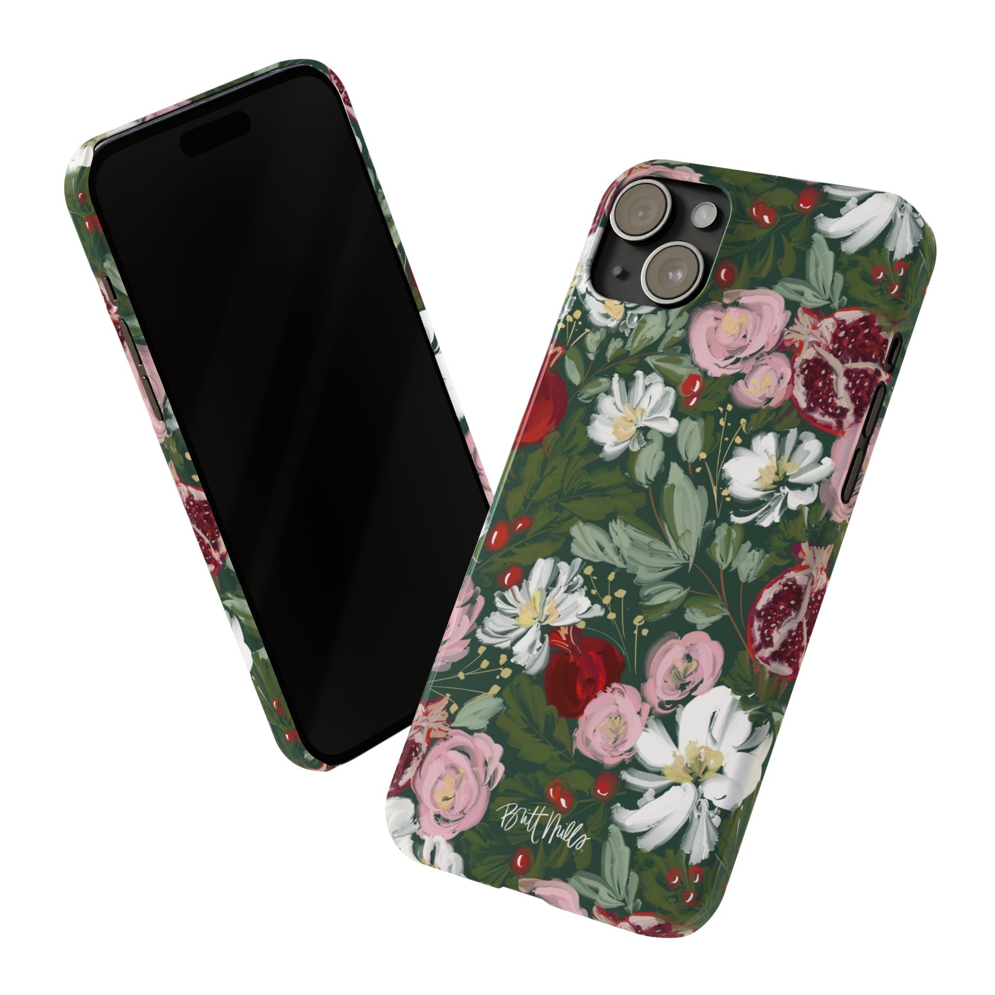 Crimson Harvest Slim Phone Case