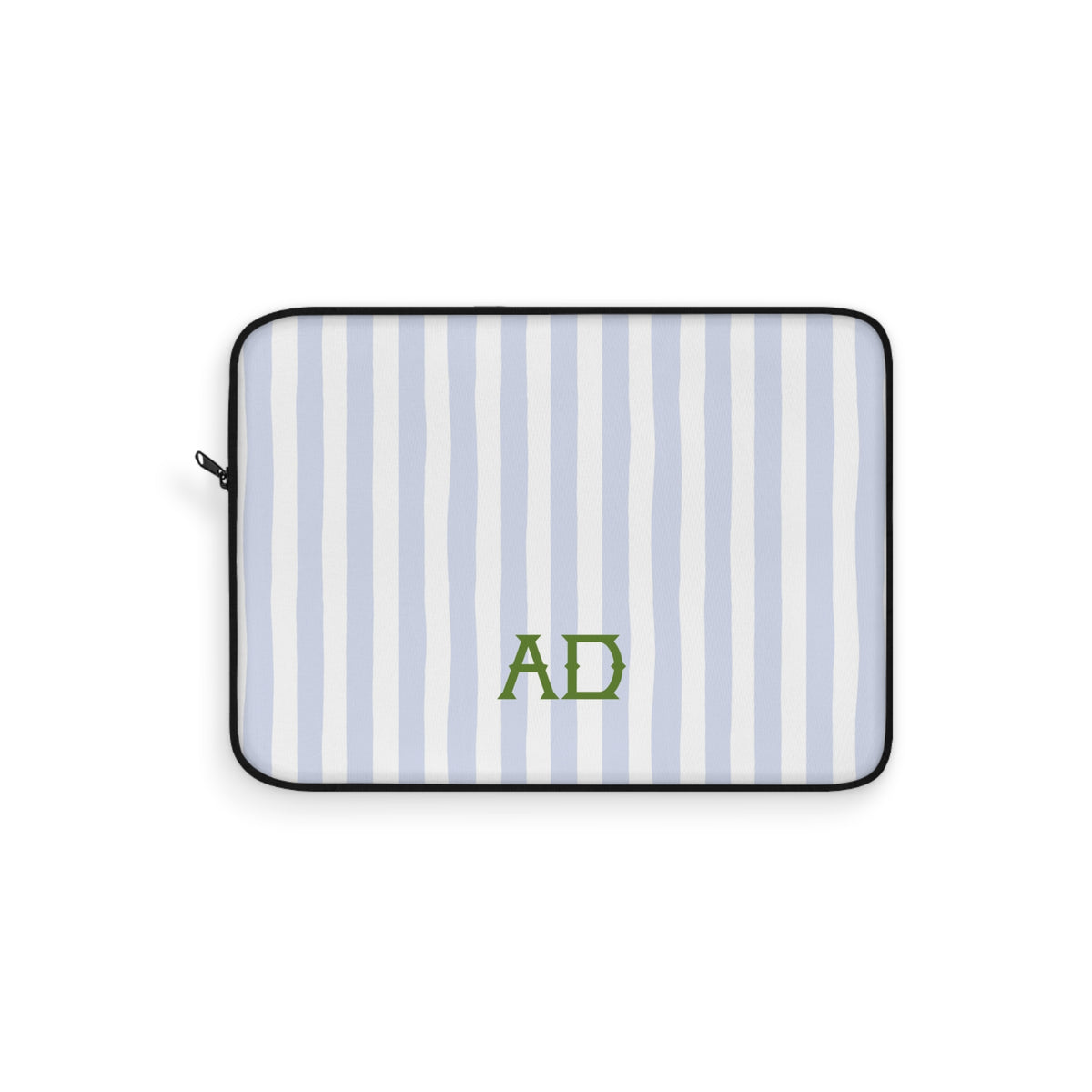 Seaside Stripes Monogrammed Laptop Sleeve