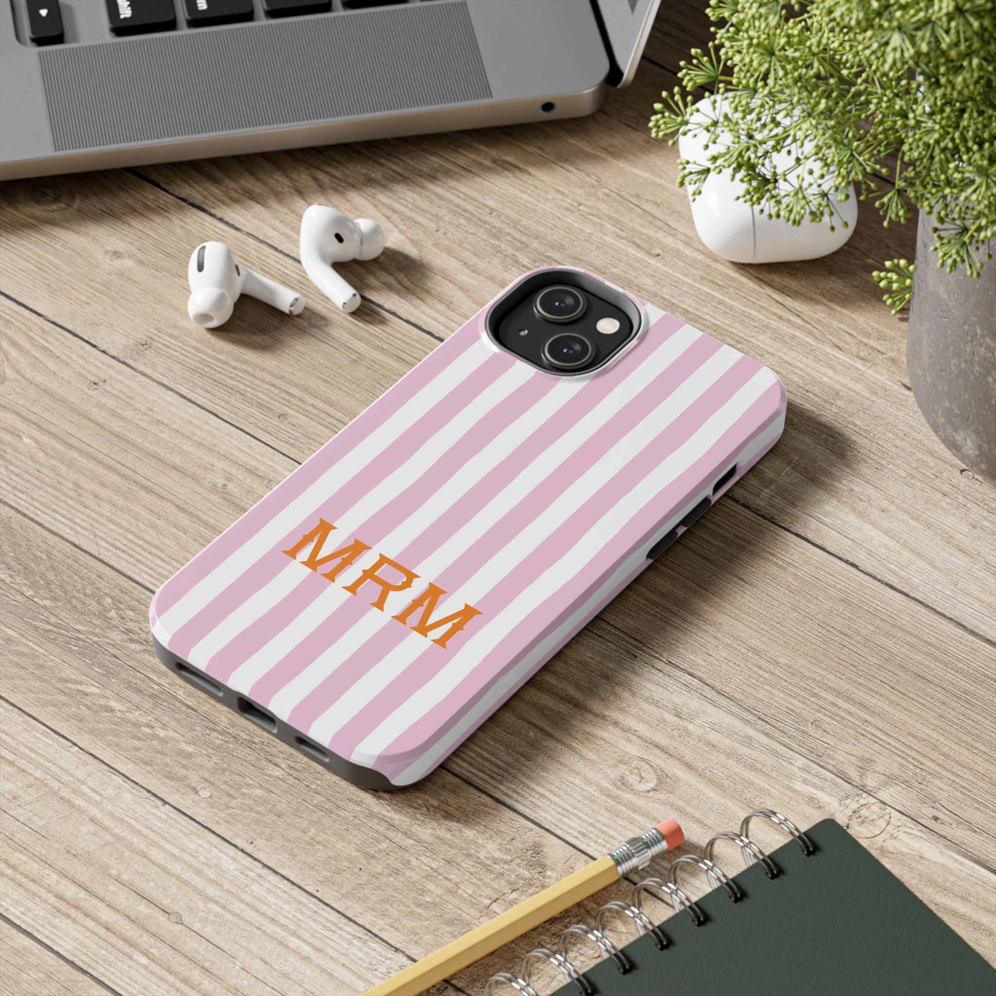 Primrose Monogrammed Tough Phone Case