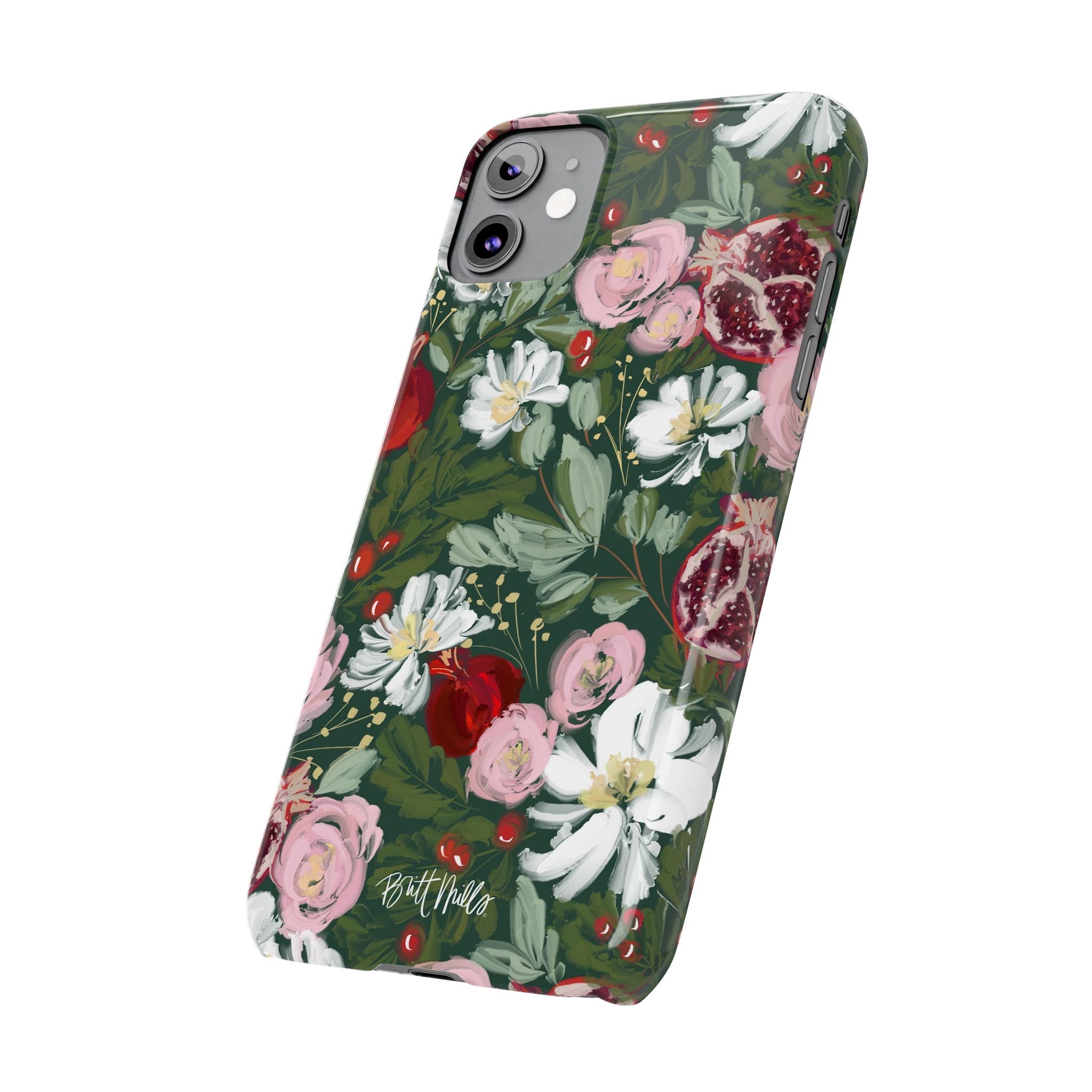 Crimson Harvest Slim Phone Case