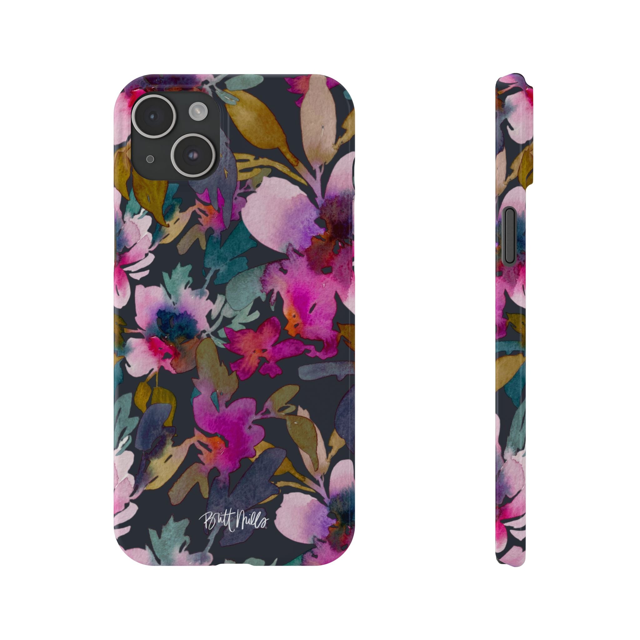 Flourish Slim Phone Case