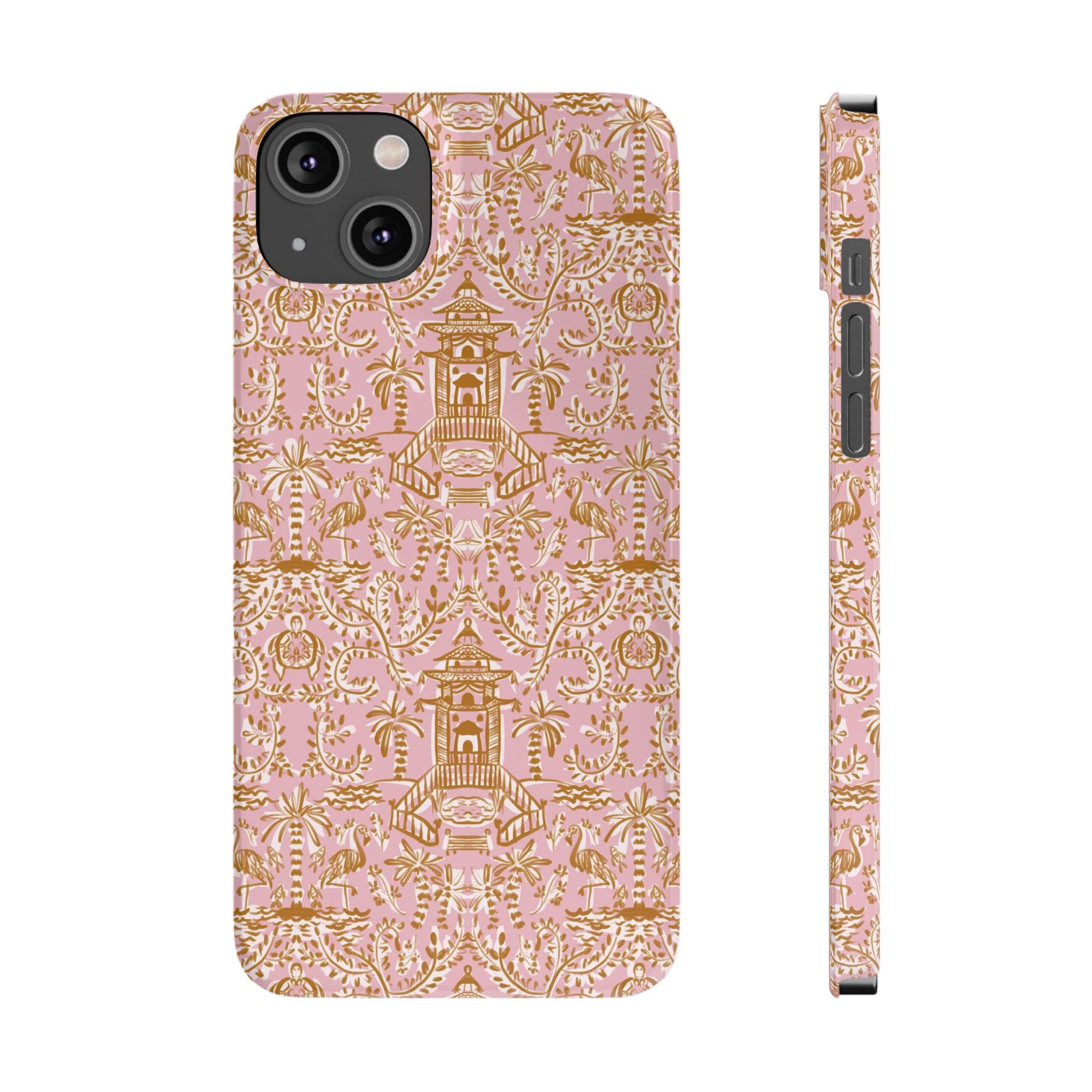 Soirée Pink Slim Phone Case