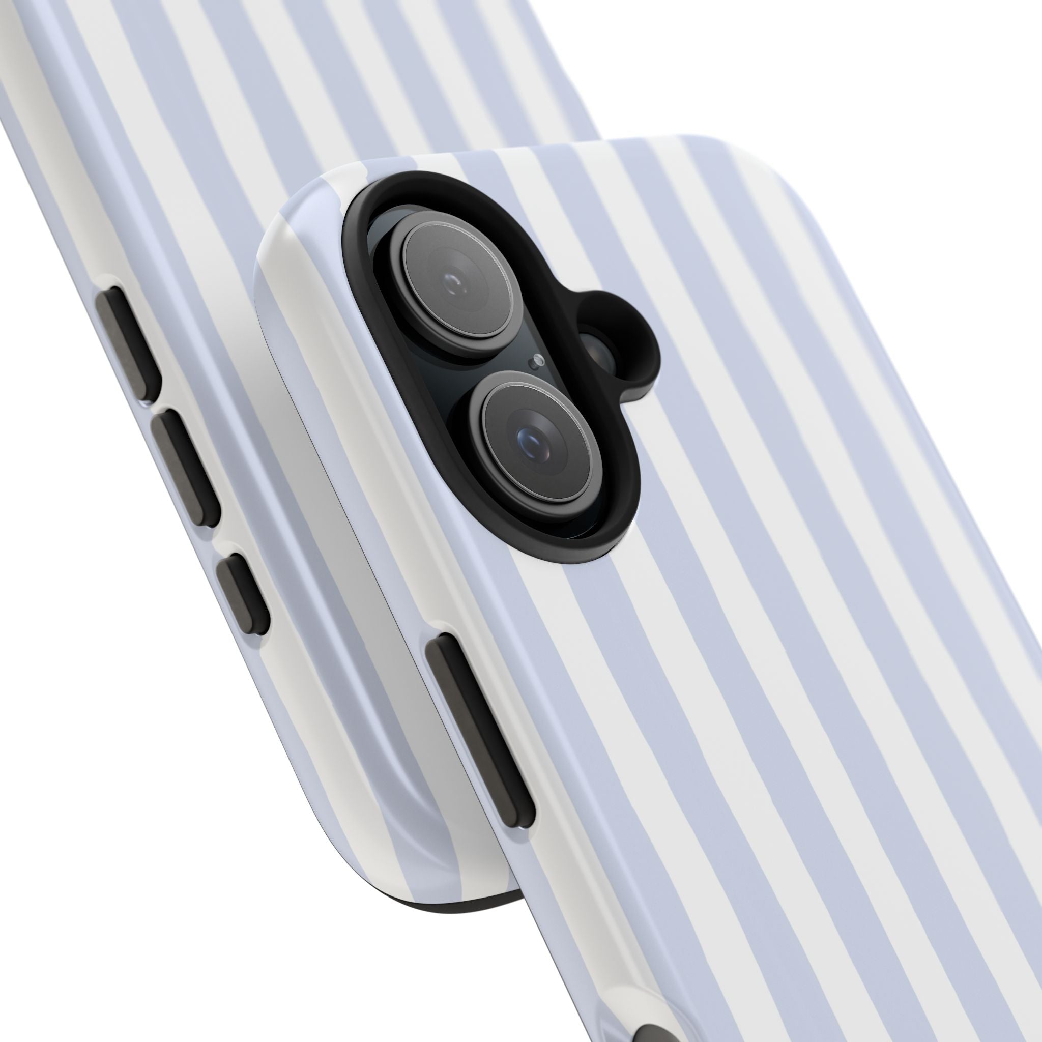 Seaside Stripes Monogrammed Tough Phone Case