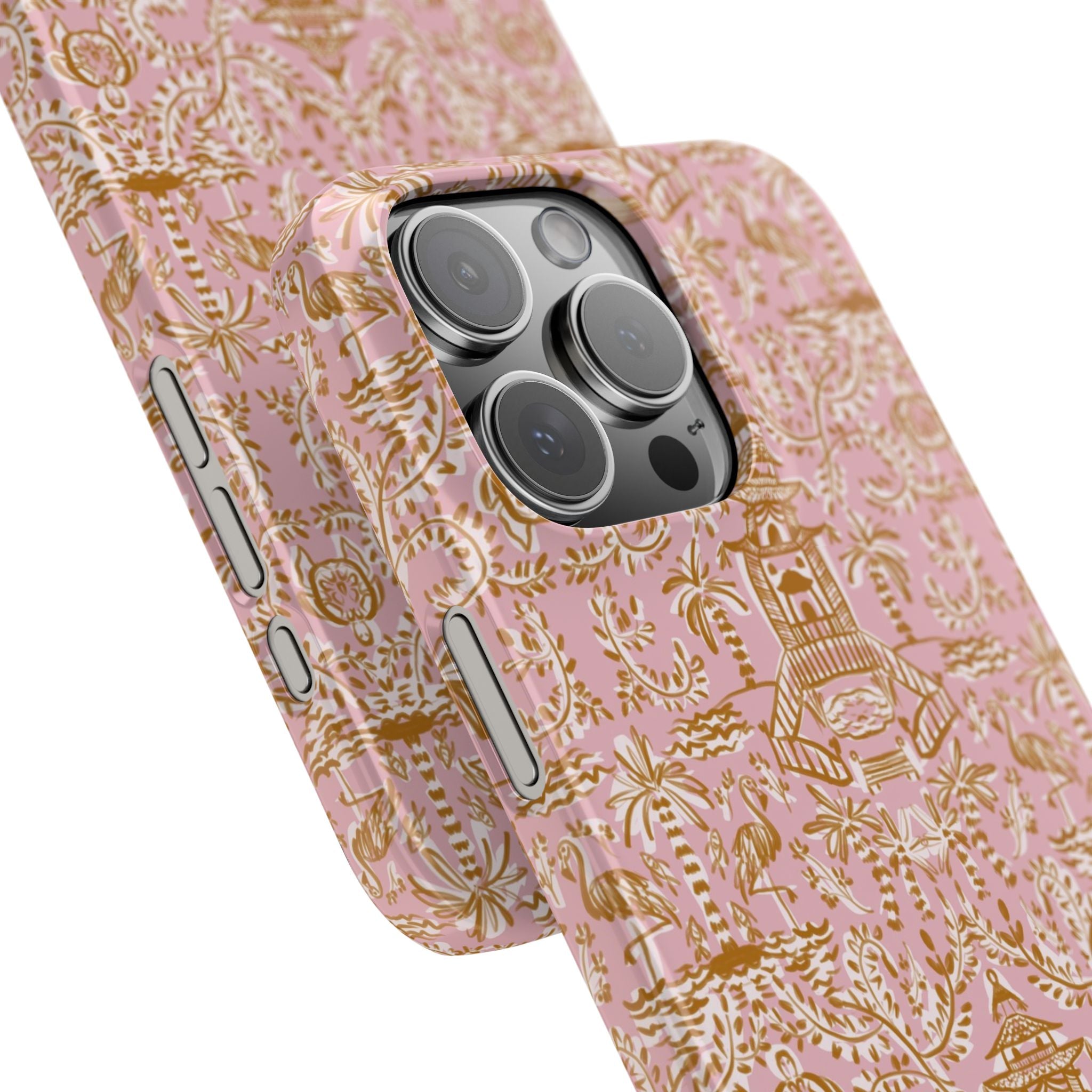 Soirée Pink Slim Phone Case