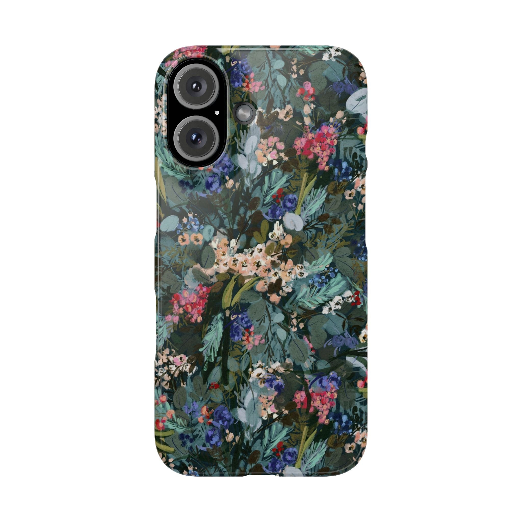 Winter Berry Slim Phone Case
