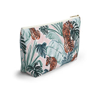 Jungle Fever Striped Monogrammed Pouch
