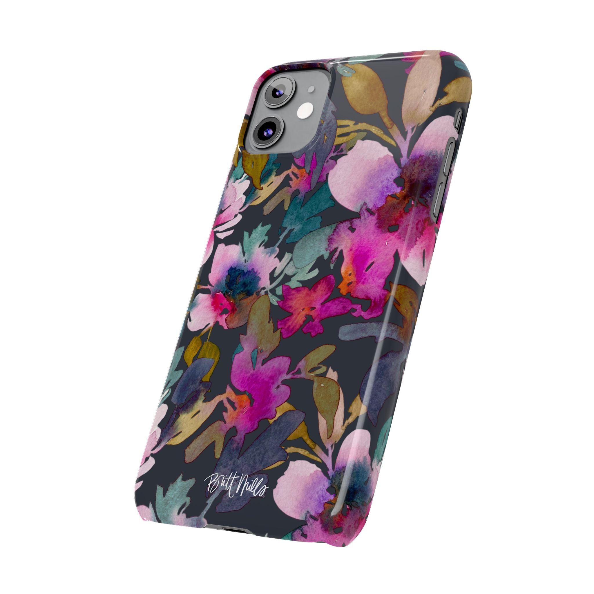 Flourish Slim Phone Case