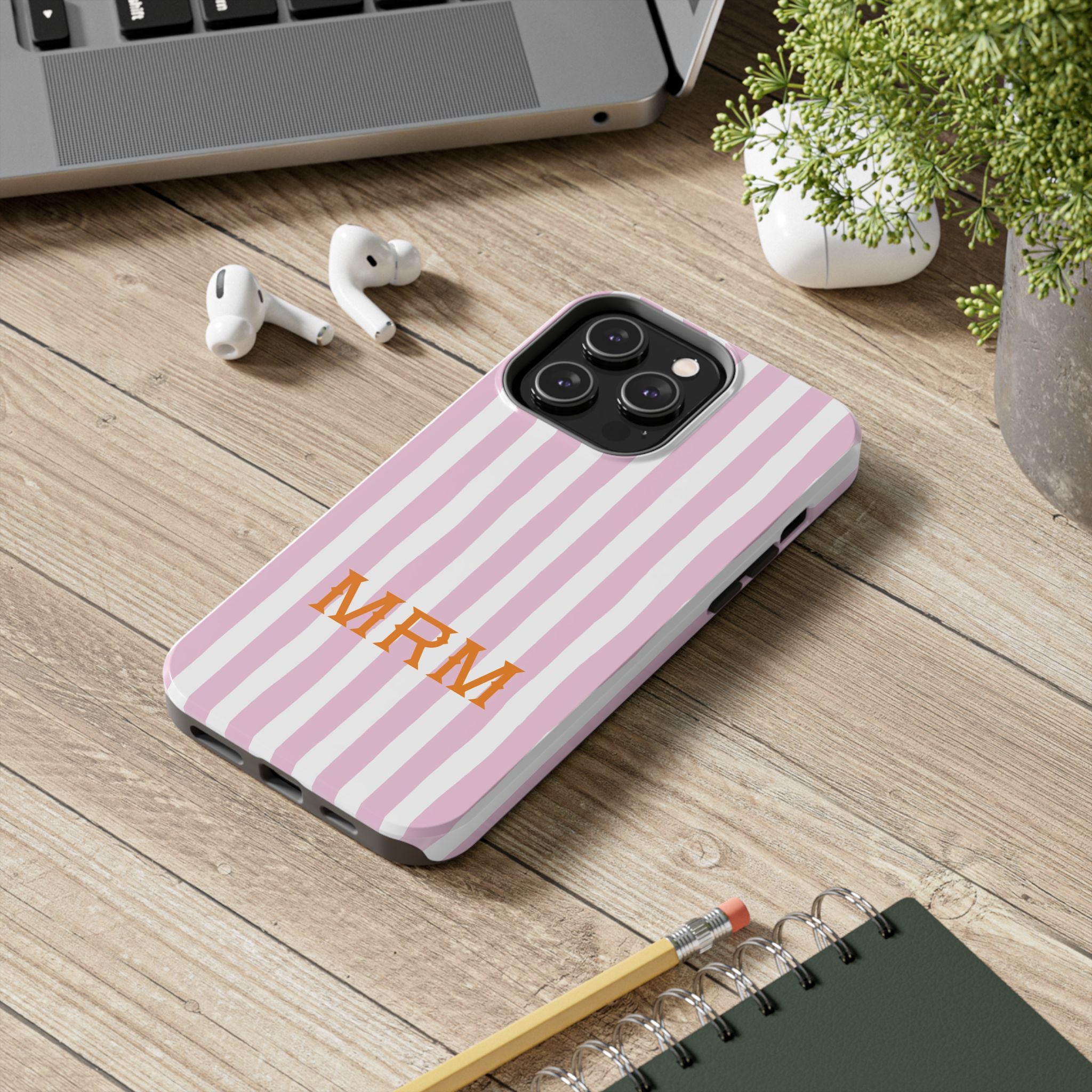 Primrose Monogrammed Tough Phone Case