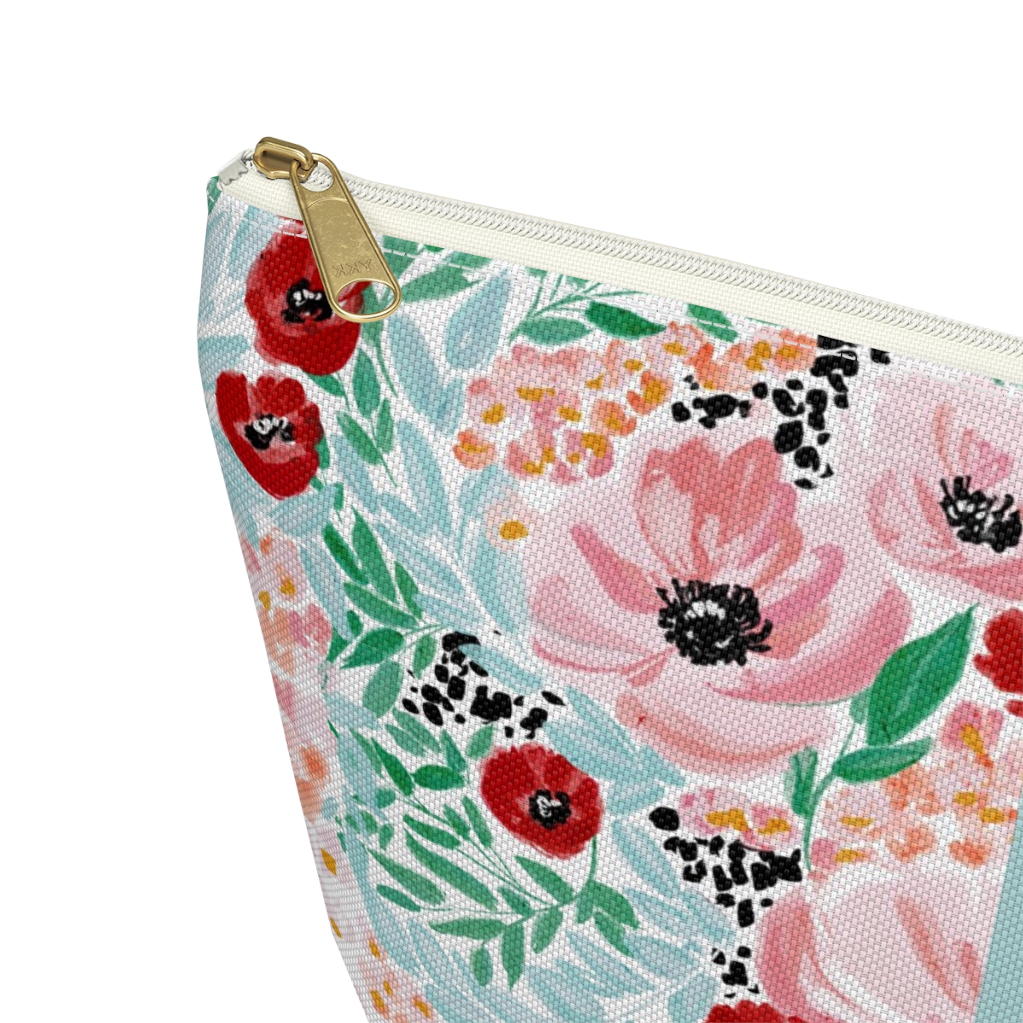 Colette Striped Monogrammed Mahjong Tile Pouch