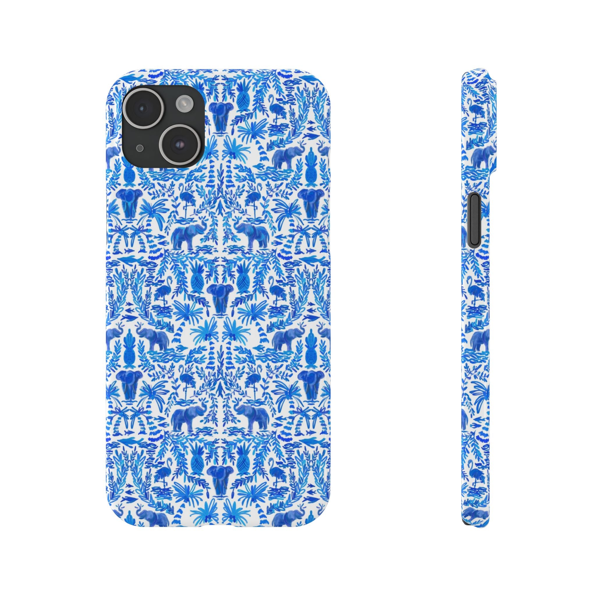 Elephant Fun Slim Phone Case