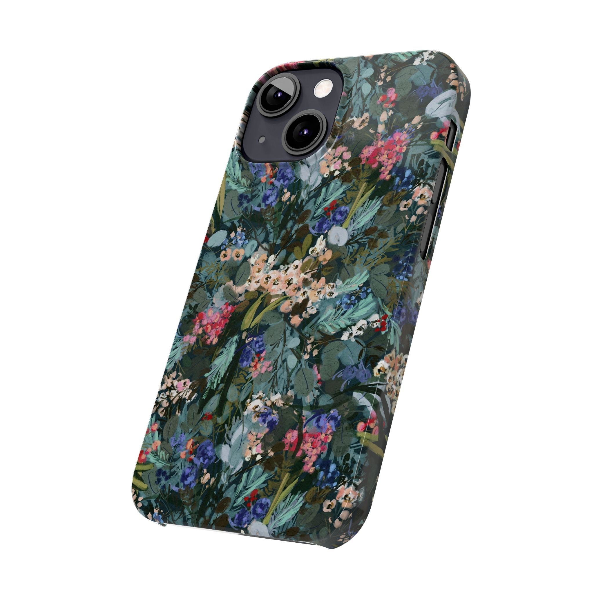 Winter Berry Slim Phone Case