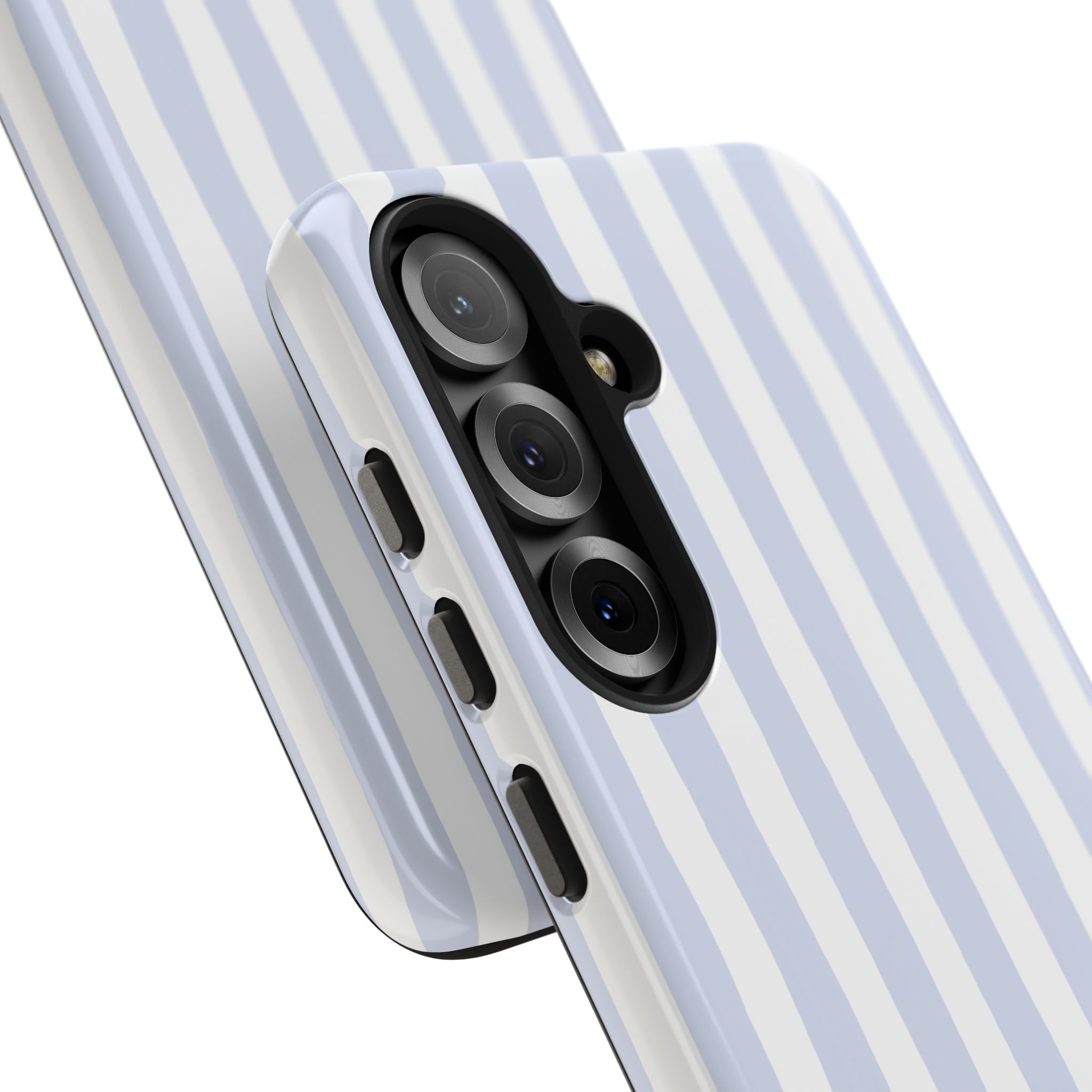Seaside Stripes Monogrammed Tough Phone Case