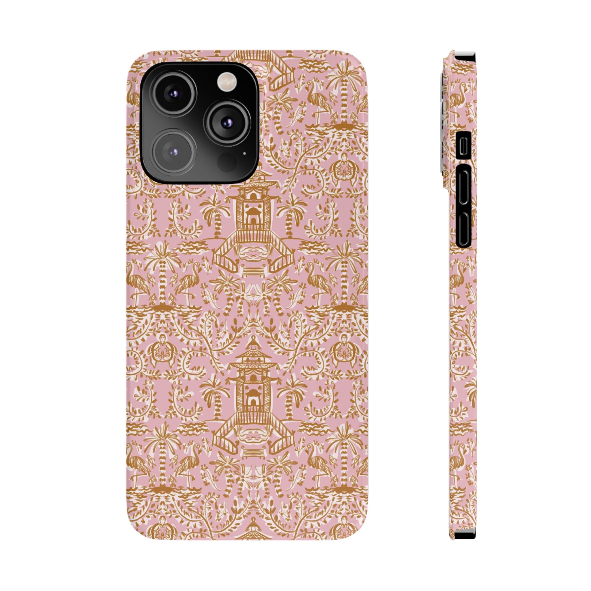 Soirée Pink Slim Phone Case