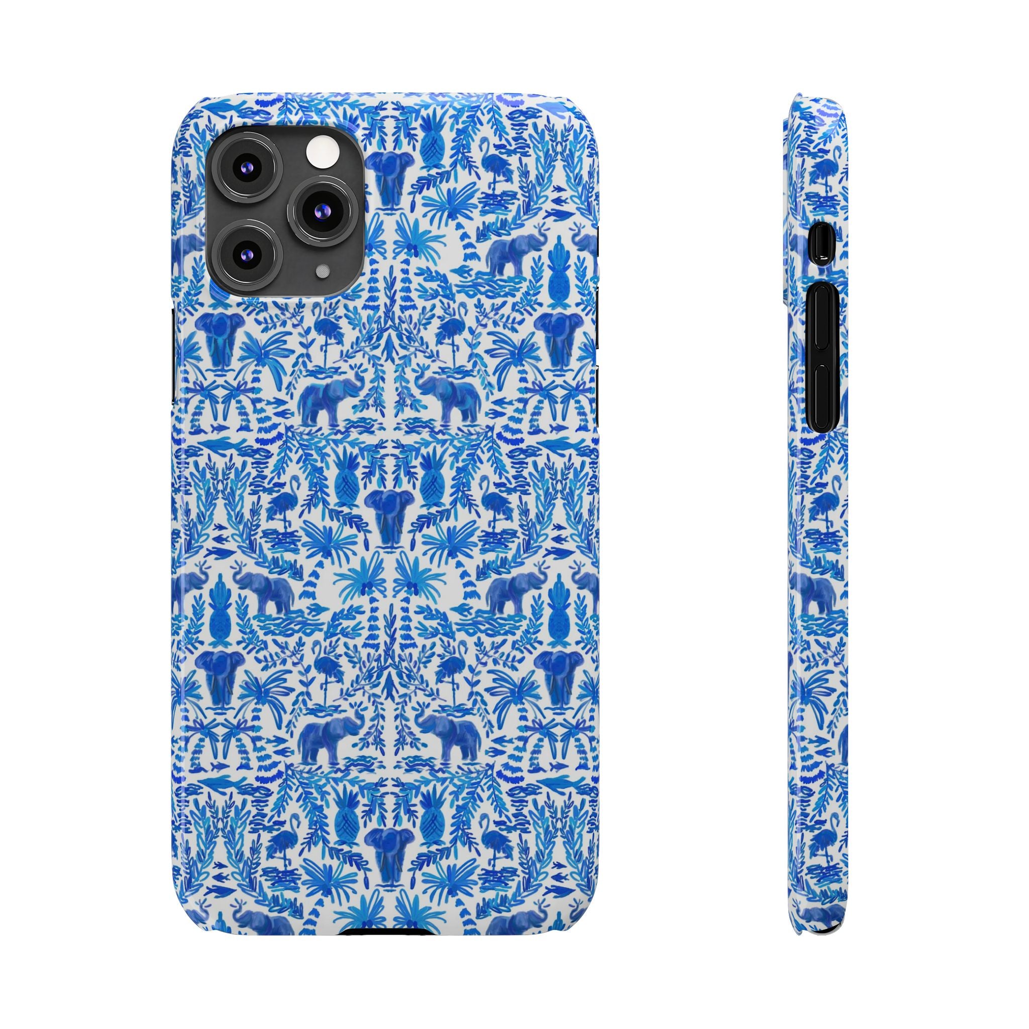 Elephant Fun Slim Phone Case