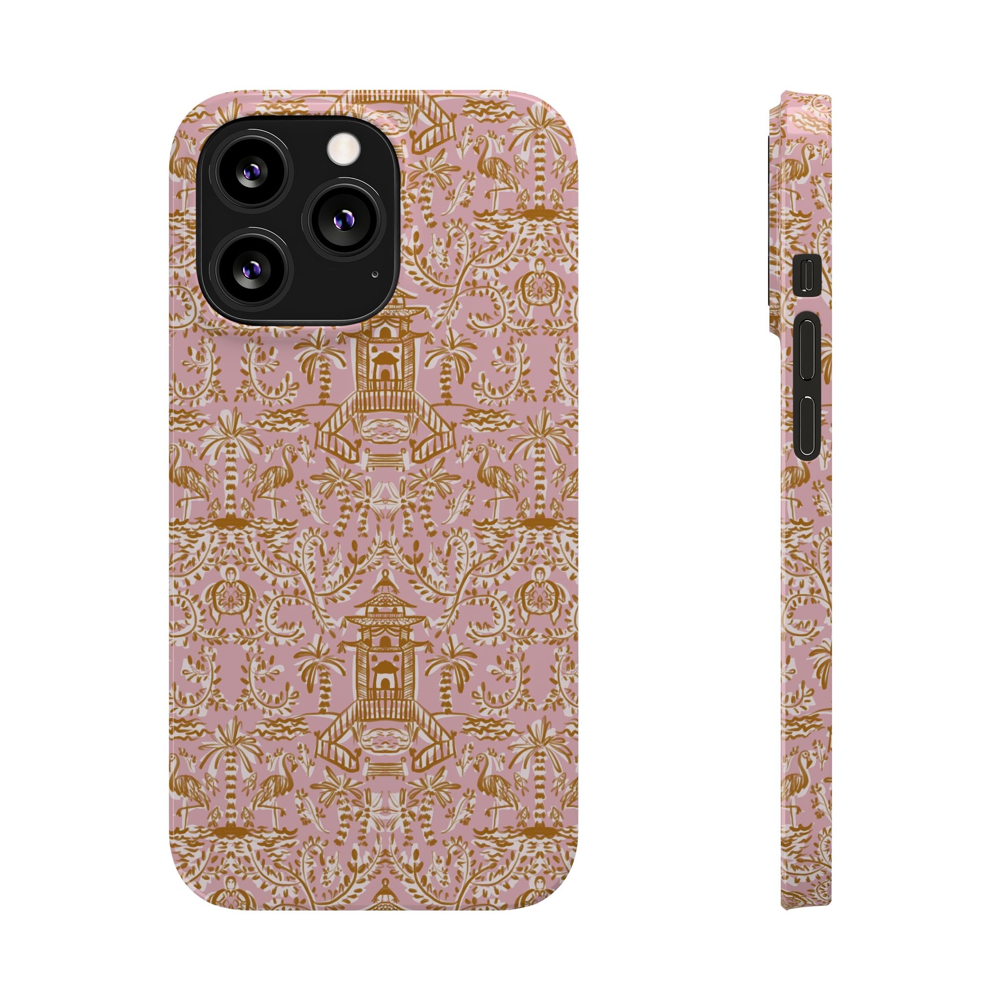 Soirée Pink Slim Phone Case