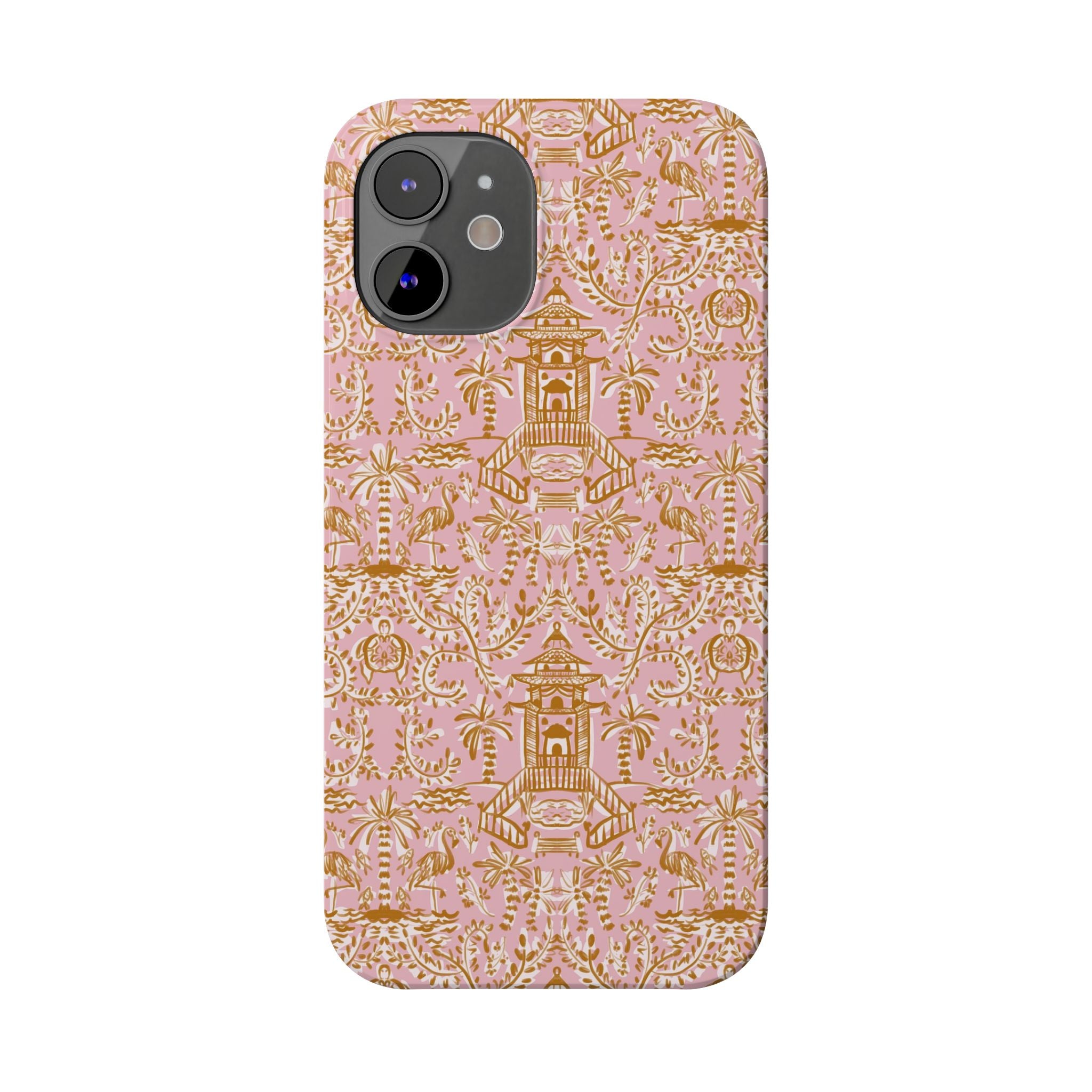 Soirée Pink Slim Phone Case