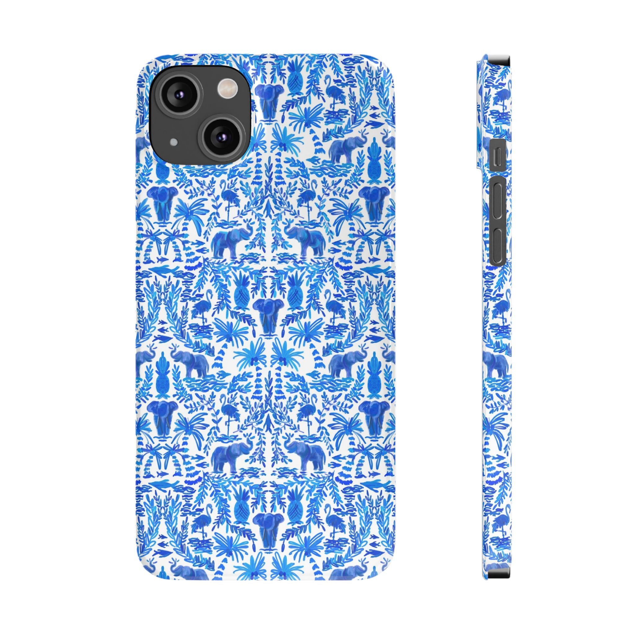Elephant Fun Slim Phone Case