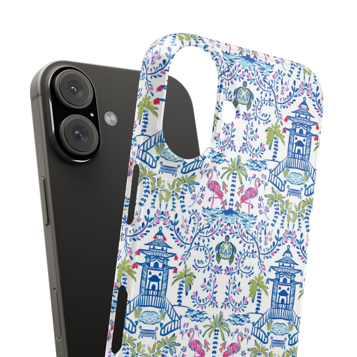 Colorful Chinoiserie Slim Phone Case