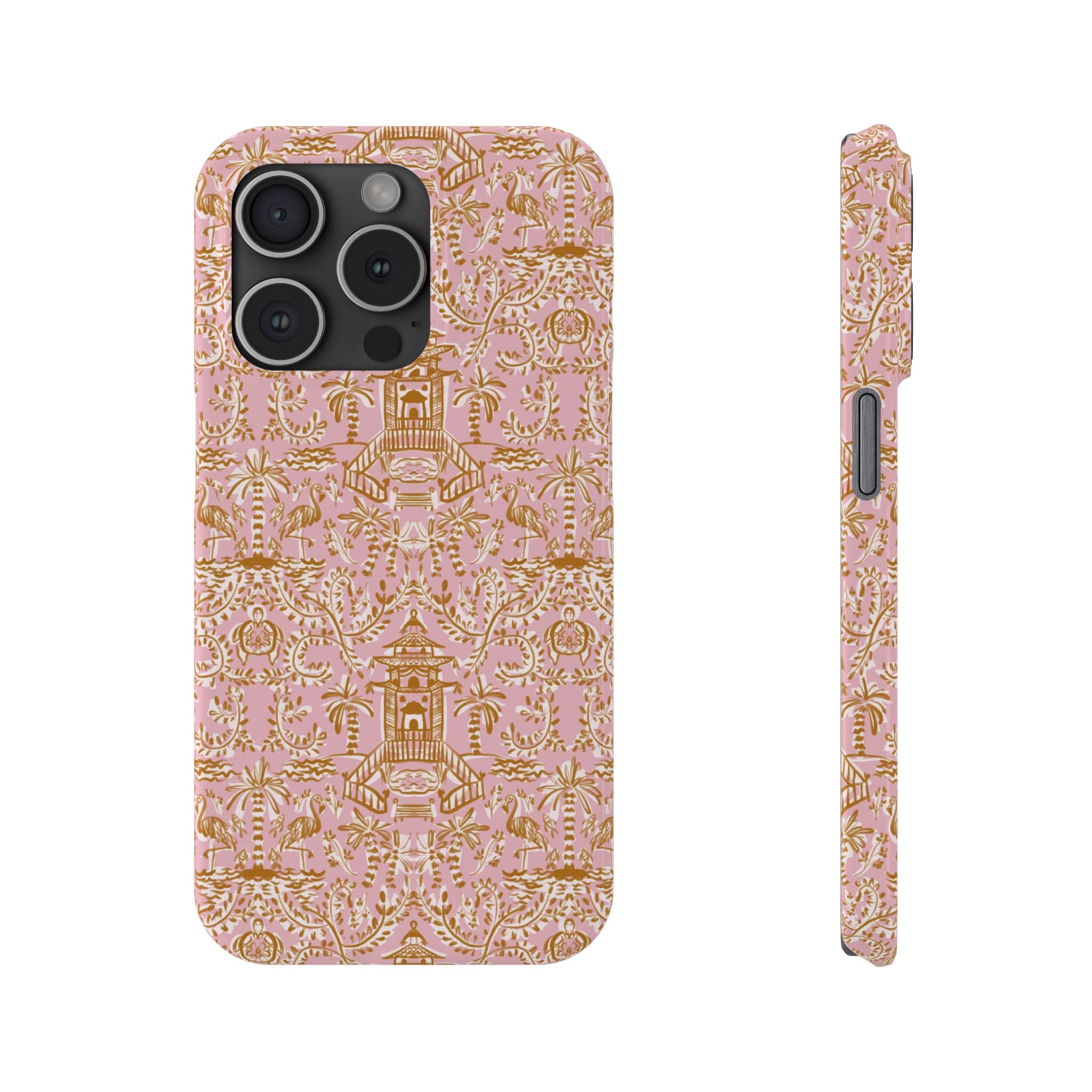 Soirée Pink Slim Phone Case