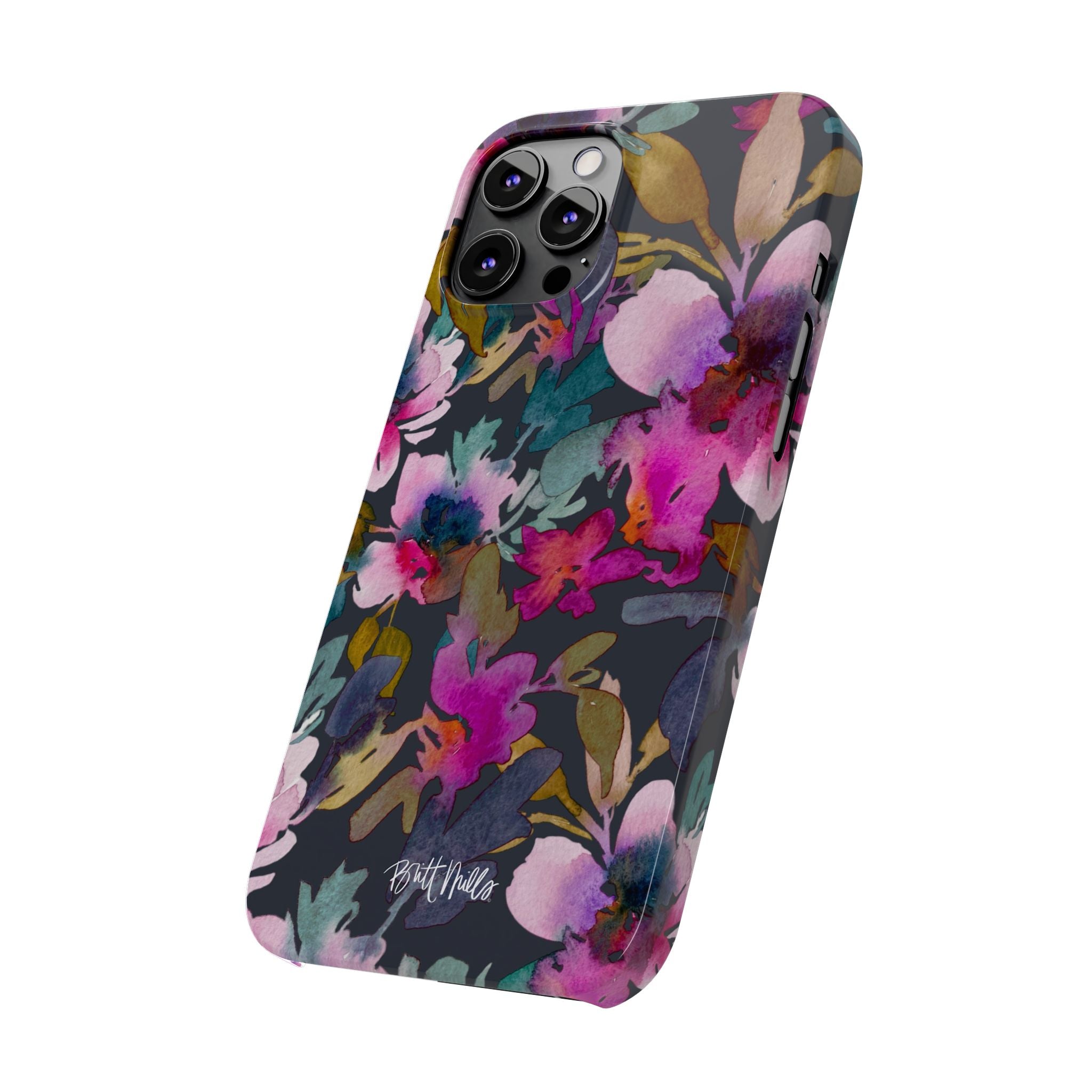 Flourish Slim Phone Case