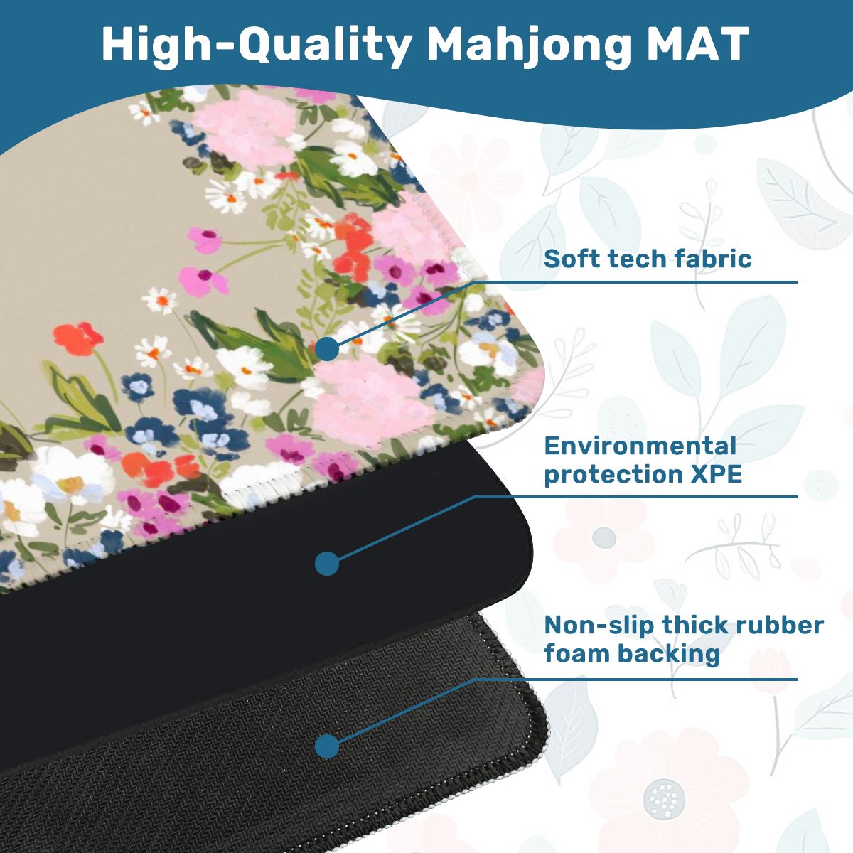 Veranda Mahjong Mat (Non-Neoprene)