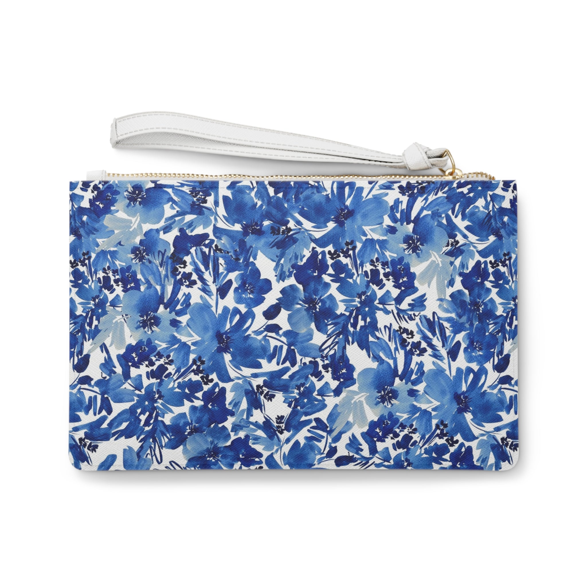 Royal Blooms Striped Monogrammed Mahjong Card Holder