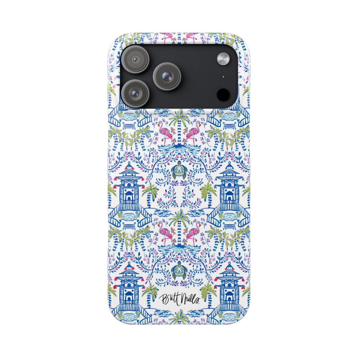 Colorful Chinoiserie Slim Phone Case
